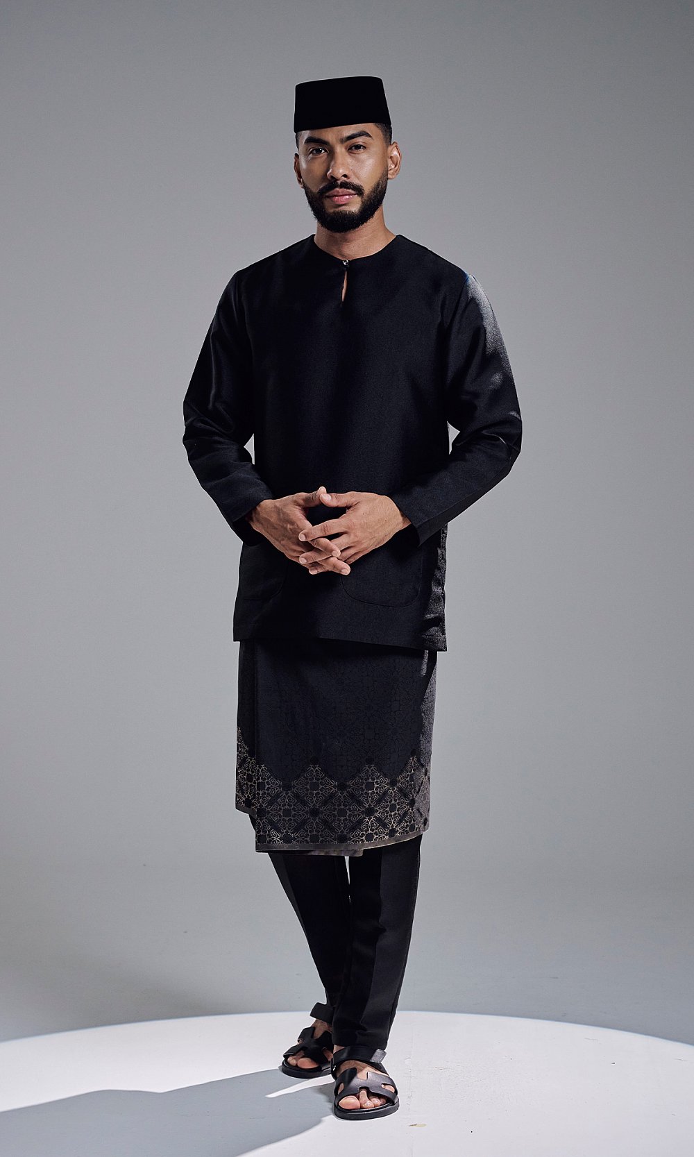 AZRAVI BAJU MELAYU - BLACK