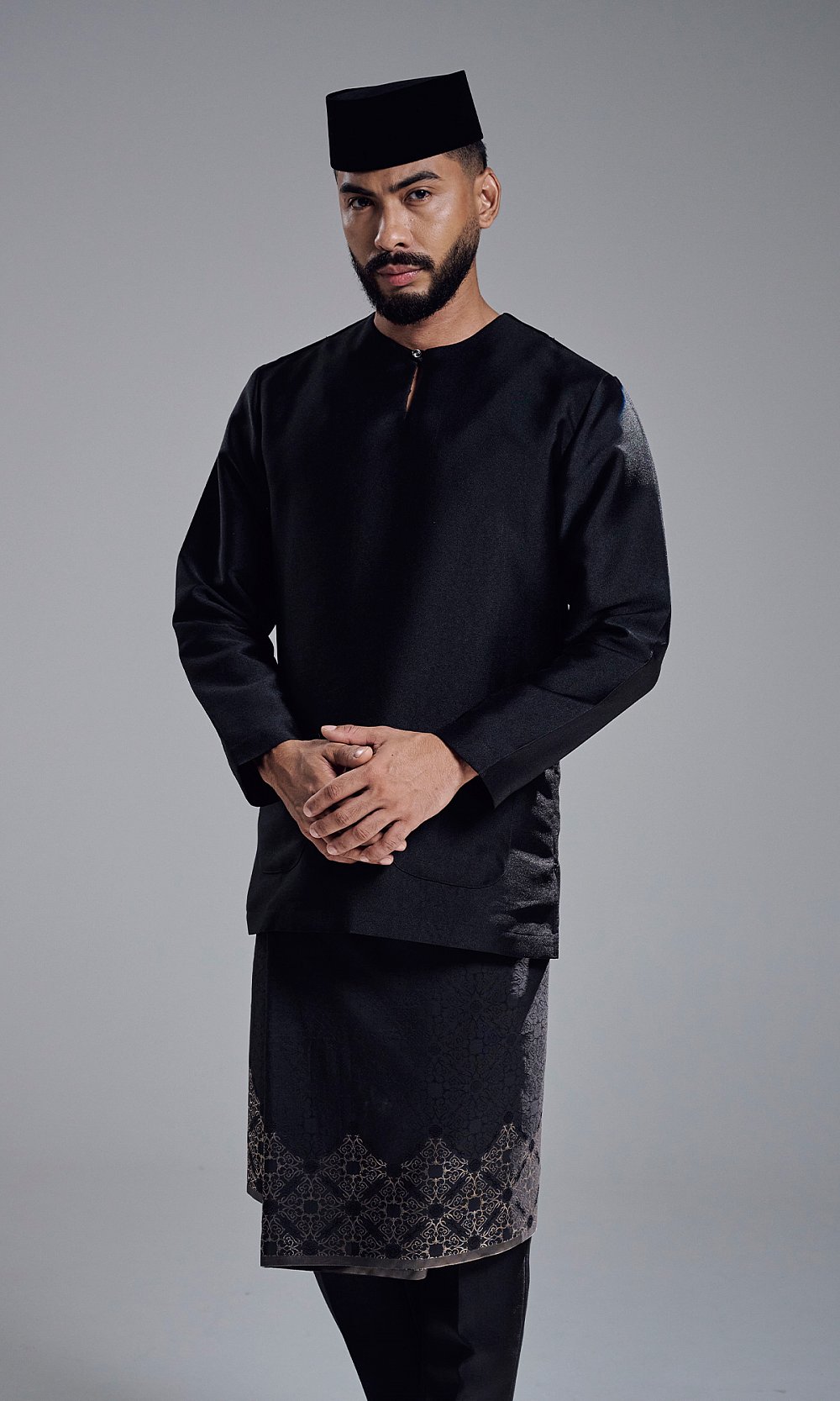 AZRAVI BAJU MELAYU - BLACK