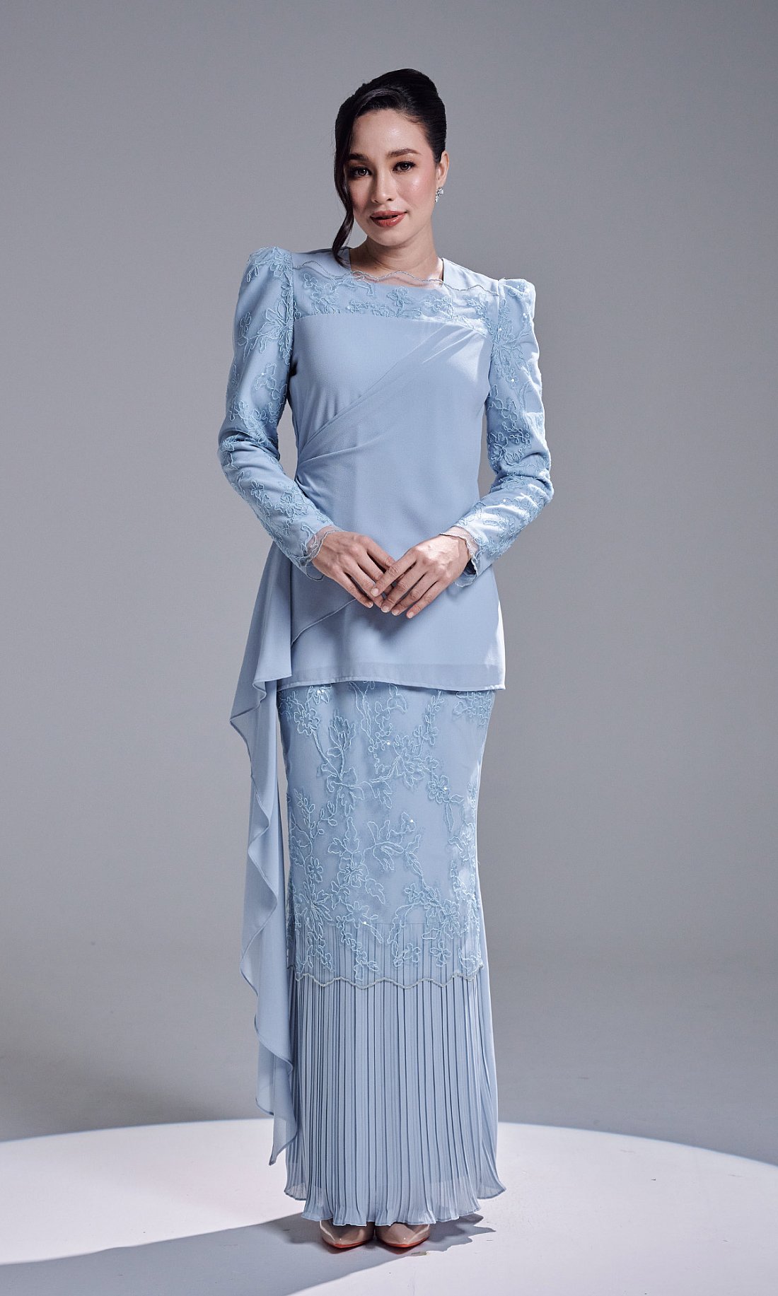 ESKADIA KURUNG - BABY BLUE