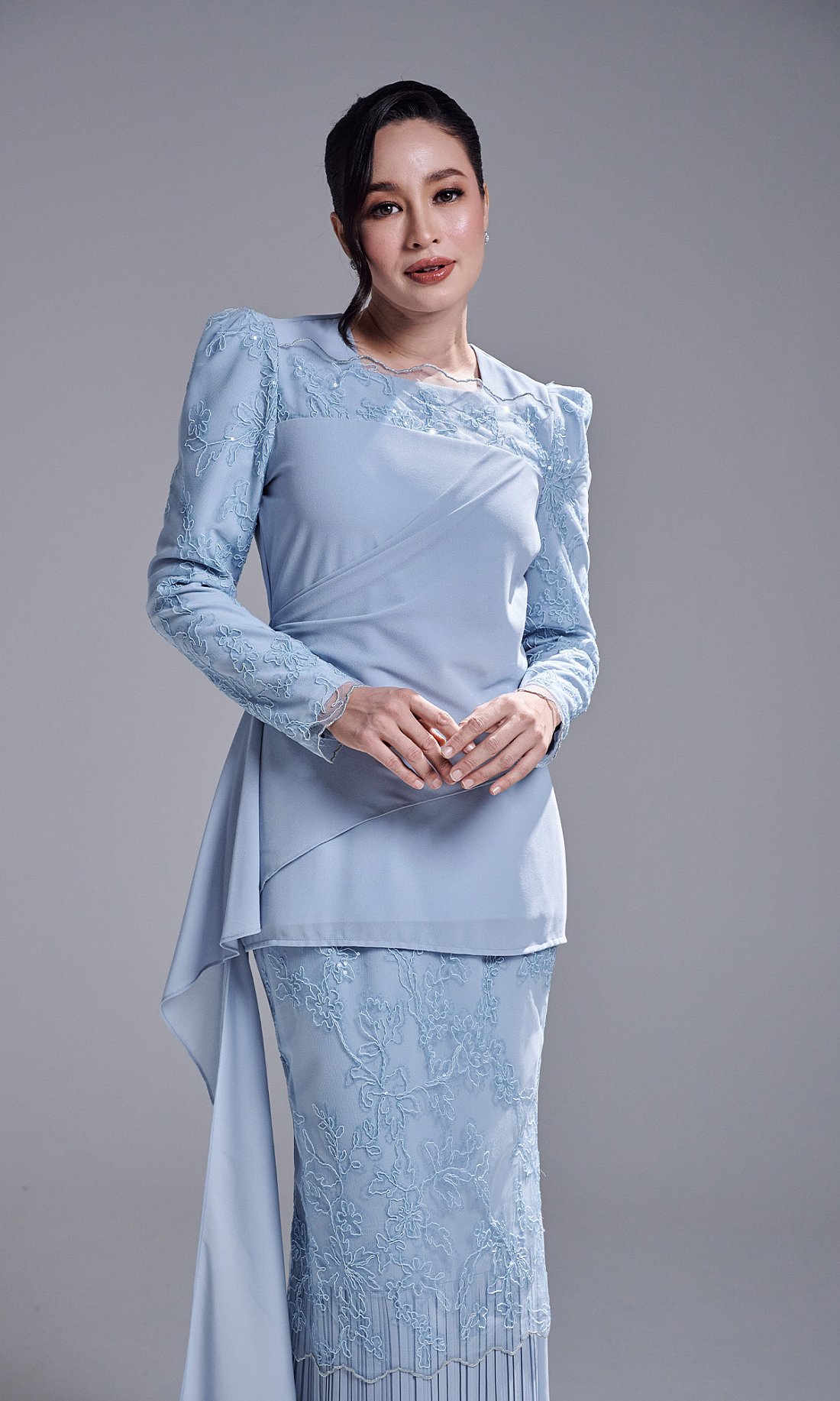 ESKADIA KURUNG - BABY BLUE