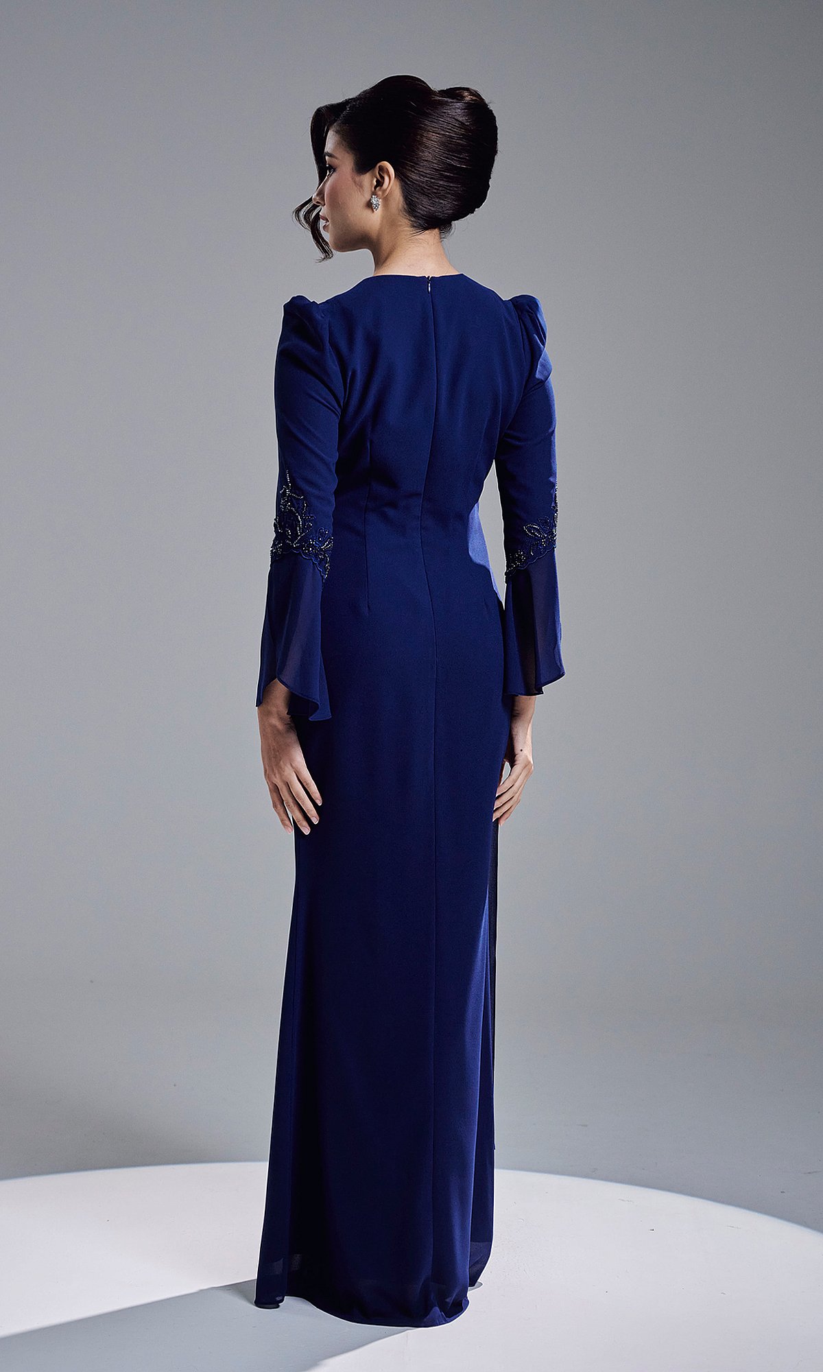 ARIYA DRESS - NAVY