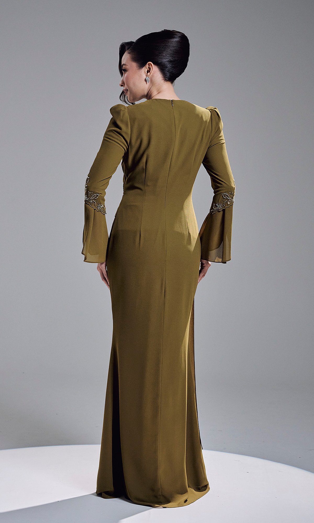 ARIYA DRESS - OLIVE