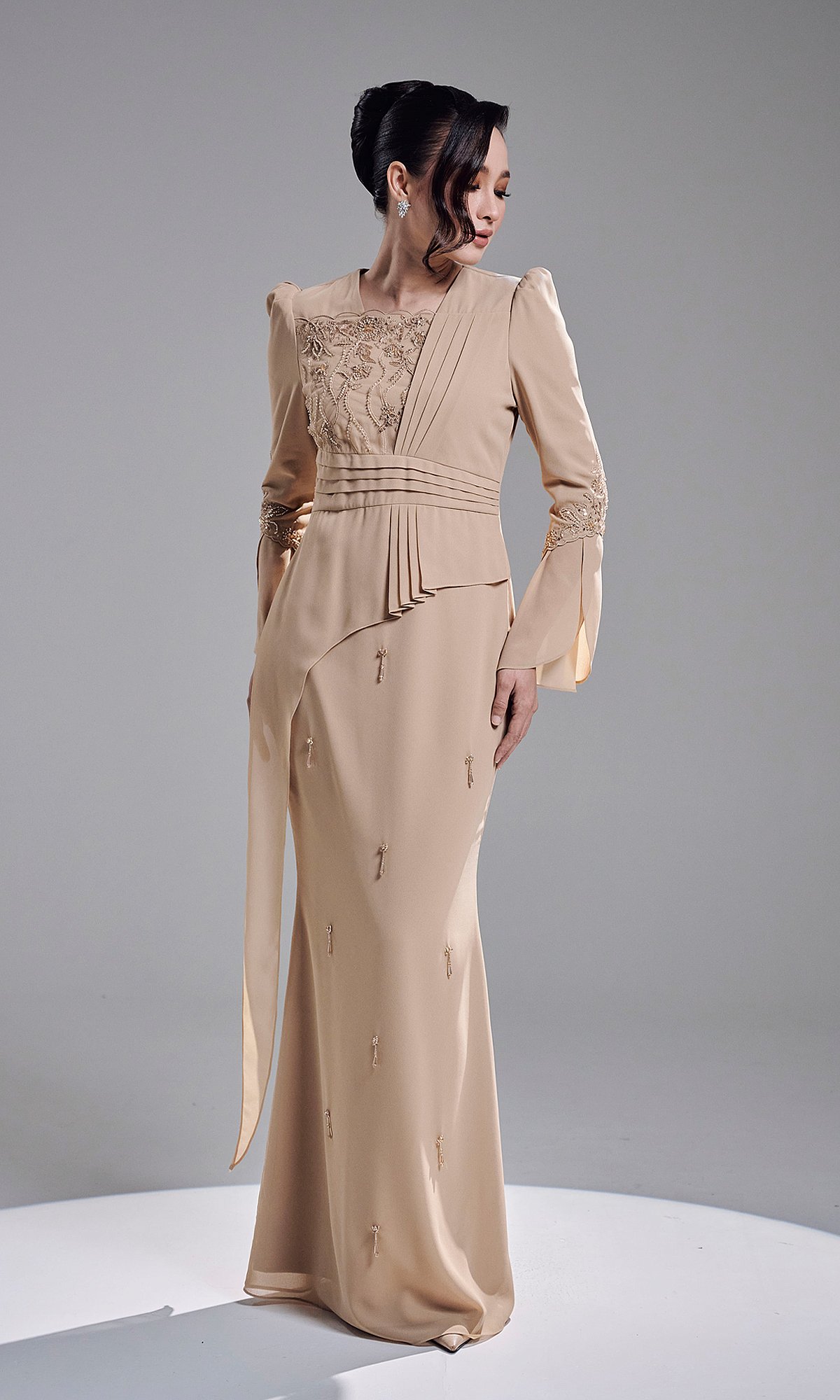 ARIYA DRESS - GOLD