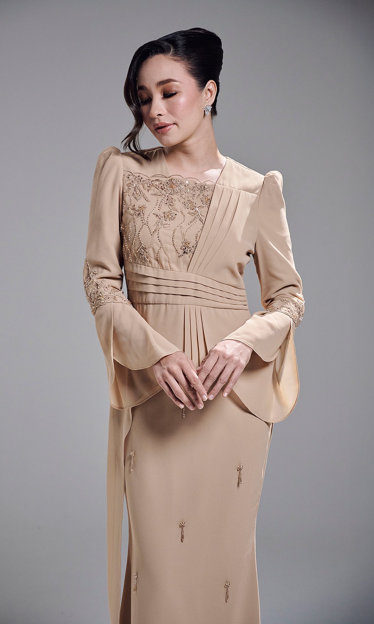 ARIYA DRESS - GOLD