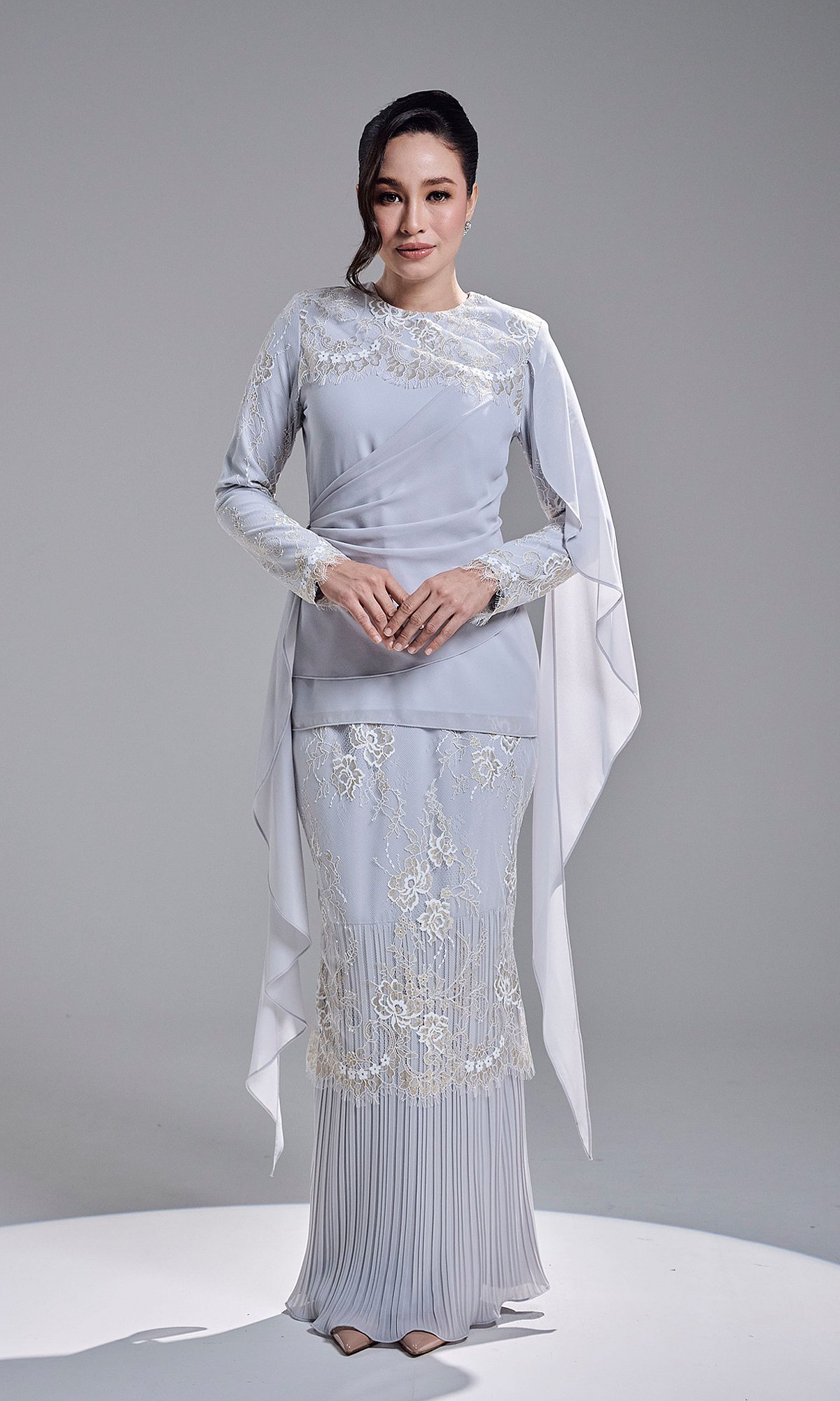 ESRIANA KURUNG - STEEL GREY