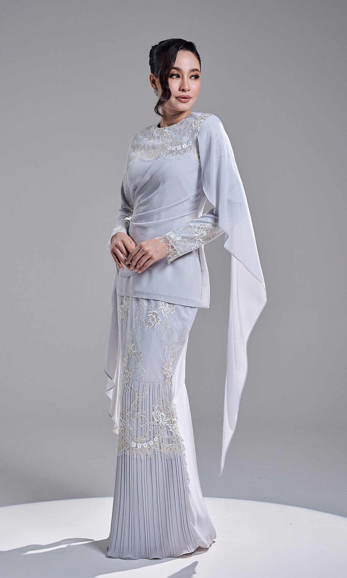 ESRIANA KURUNG - STEEL GREY