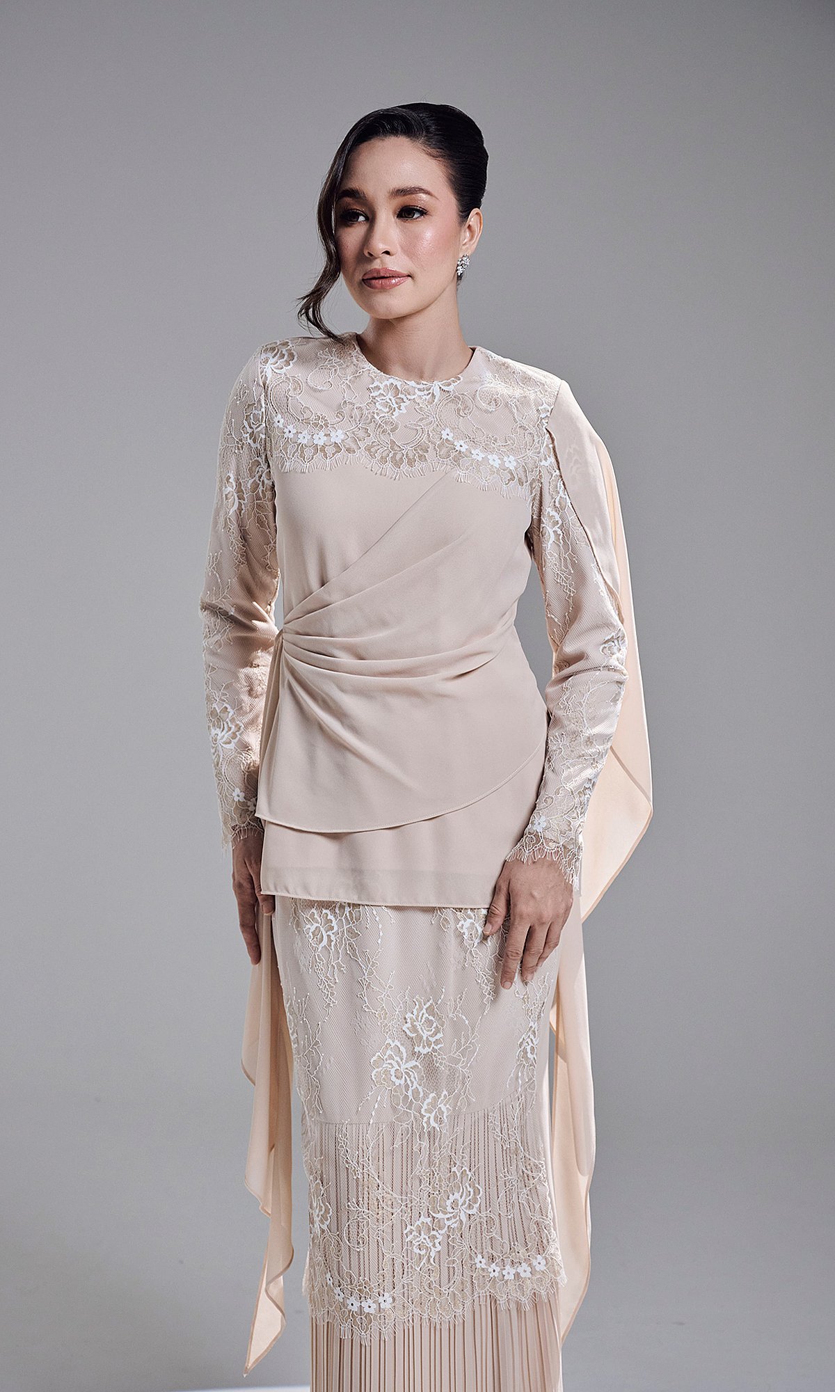 ESRIANA KURUNG - CHAMPAGNE