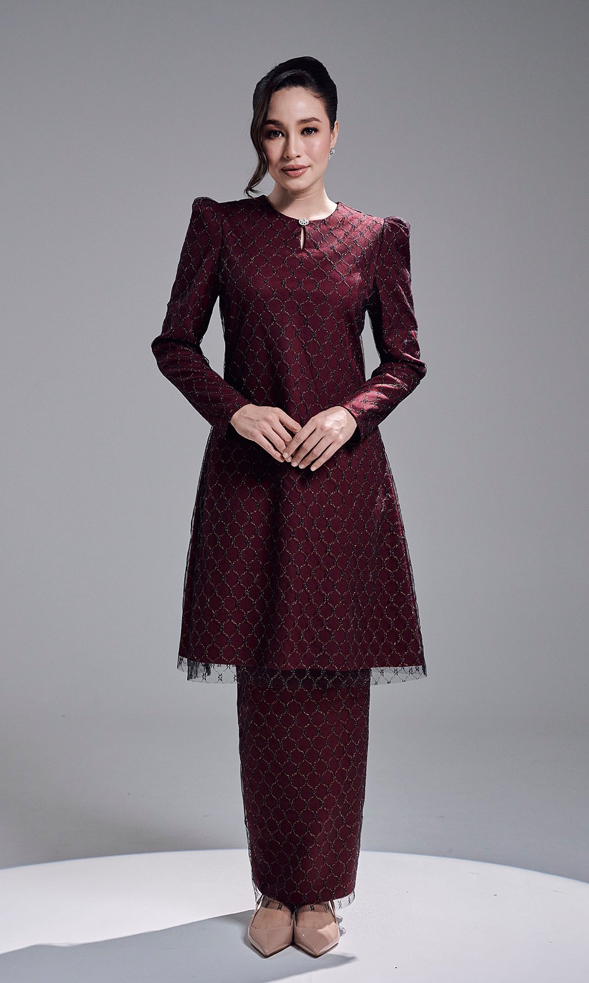 CELINE KURUNG - MAROON
