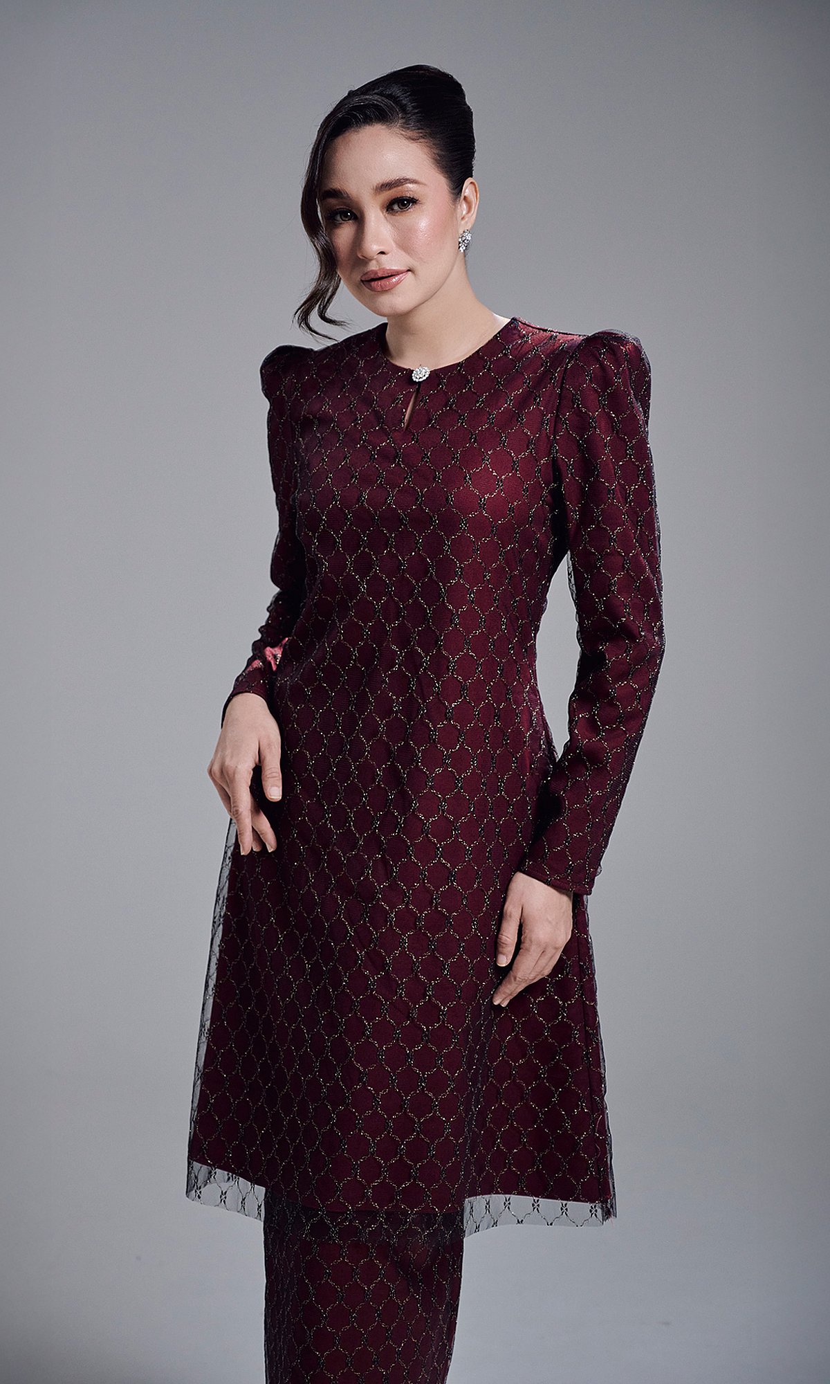 CELINE KURUNG - MAROON