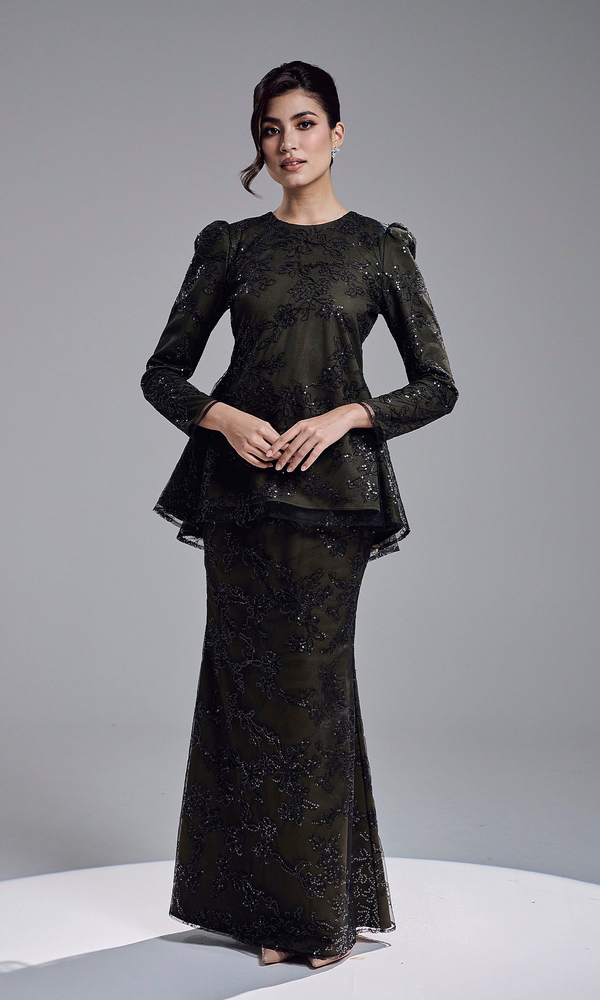 DELISHA KURUNG - DARK OLIVE