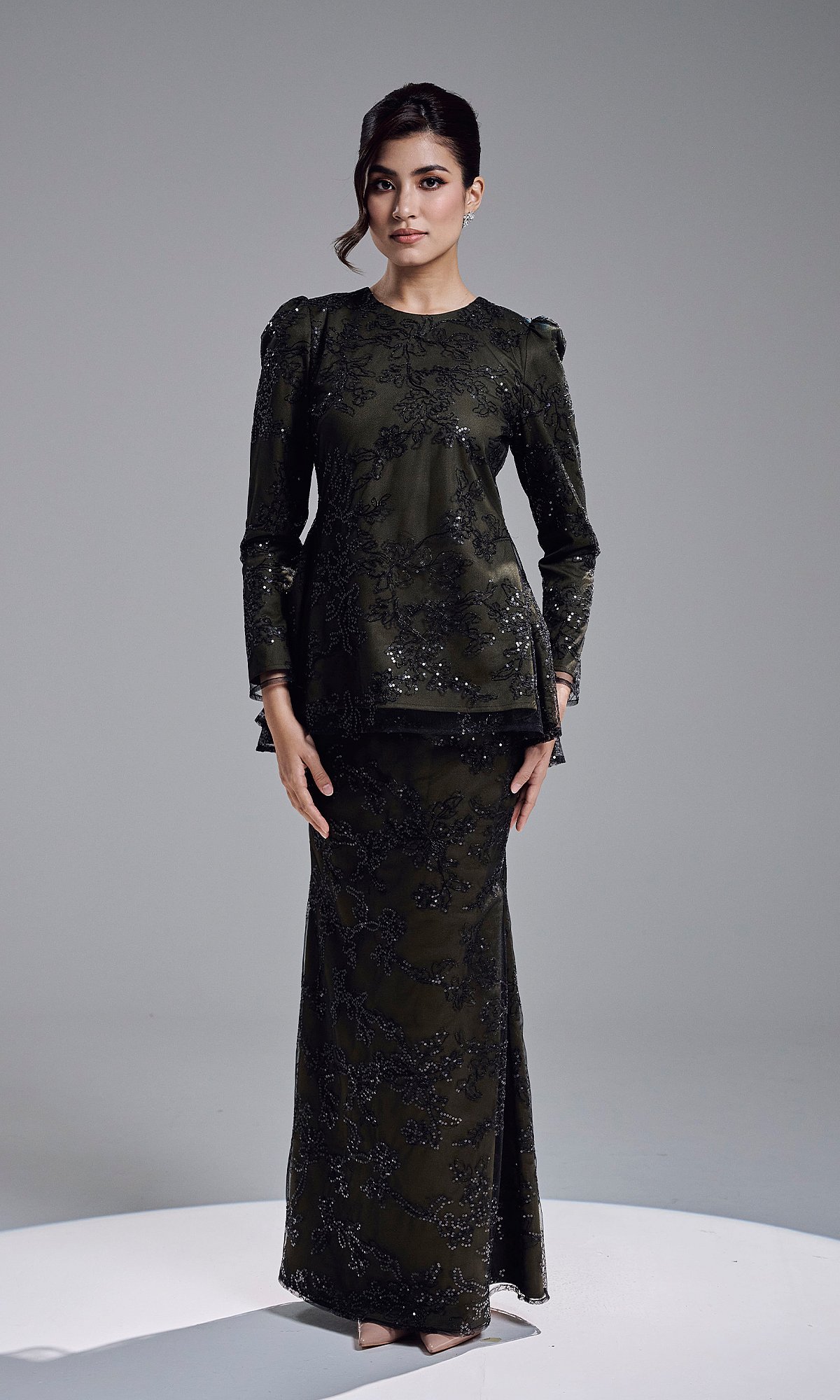 DELISHA KURUNG - DARK OLIVE