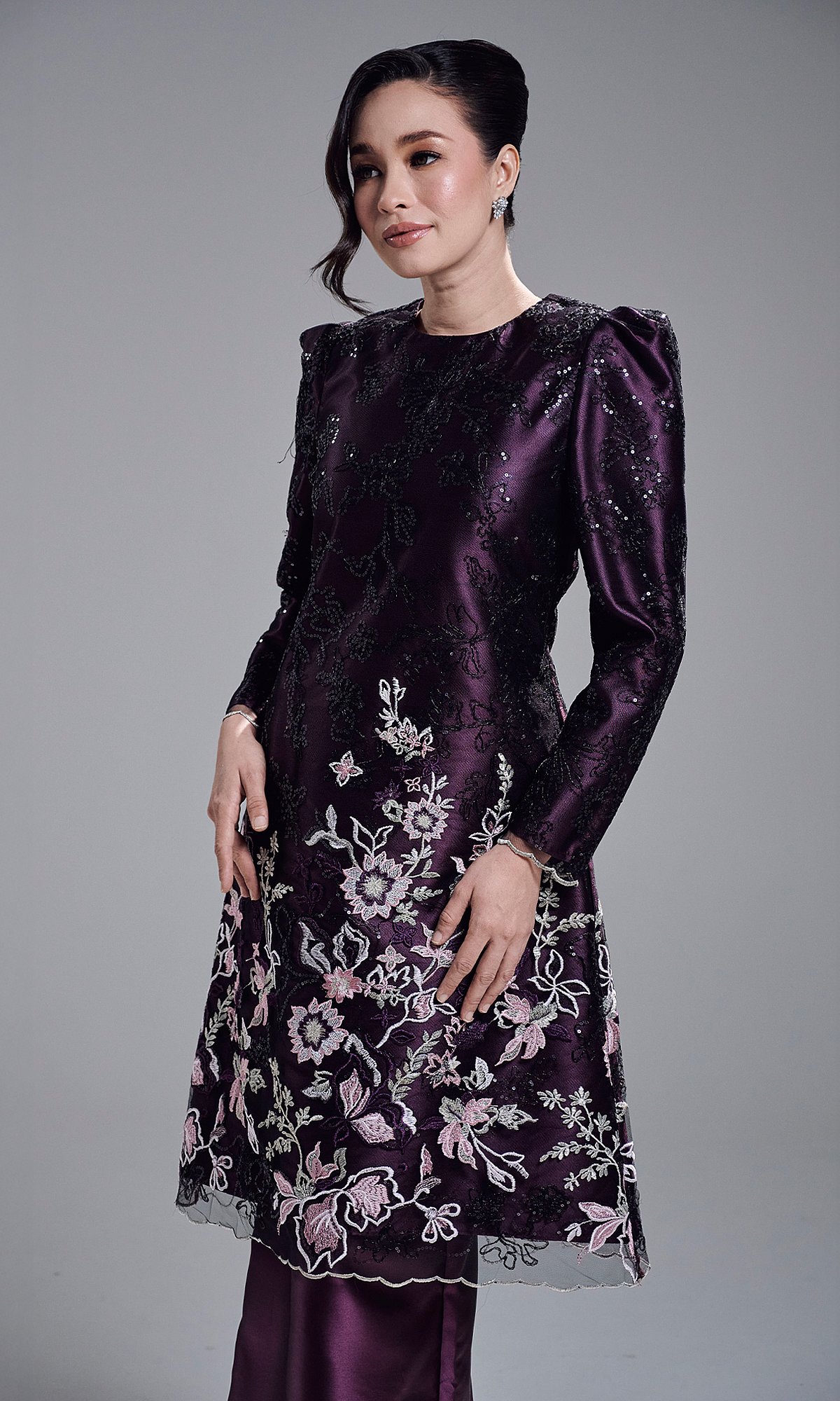 ESTELLA KURUNG 2.0 - DARK PURPLE