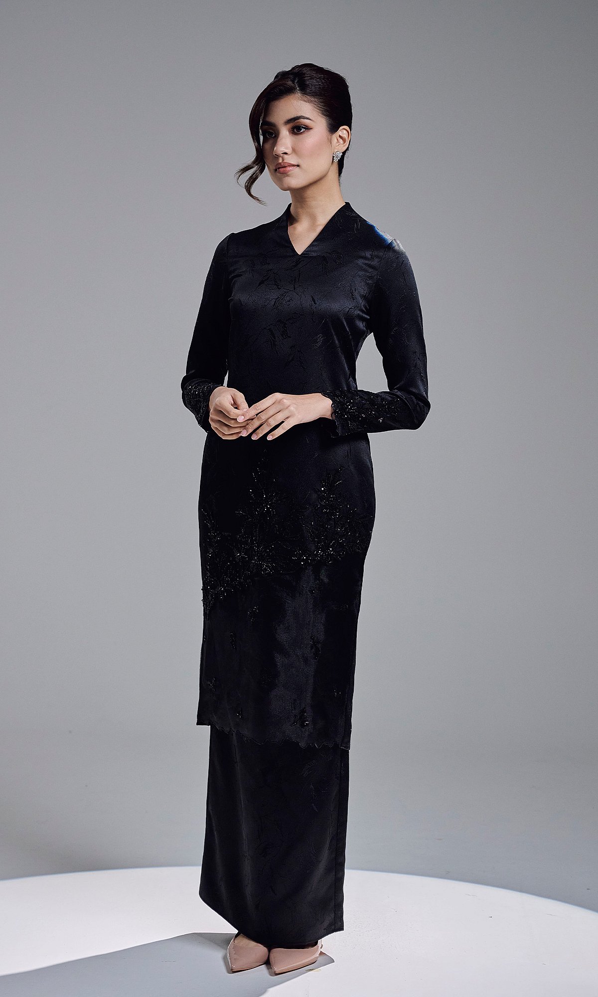 ESVARIA KURUNG - BLACK