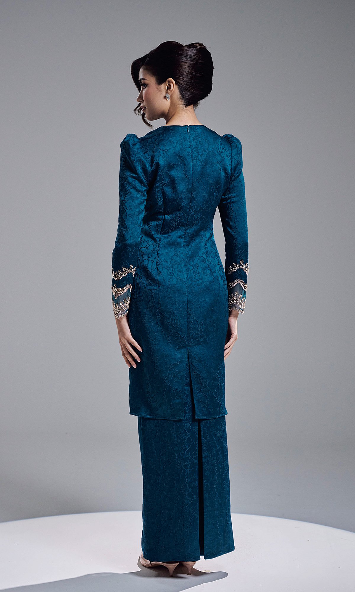 RISHANA KURUNG - TEAL BLUE