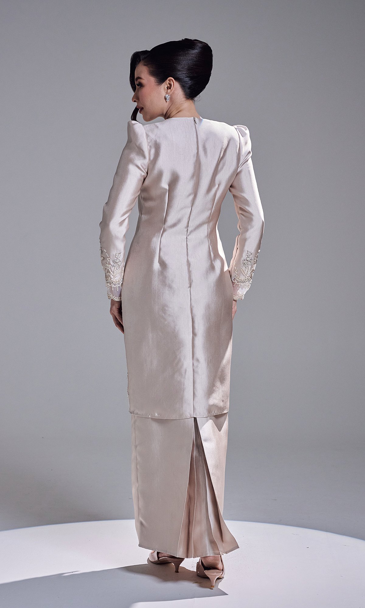 HAATIYA KURUNG - CHAMPAGNE