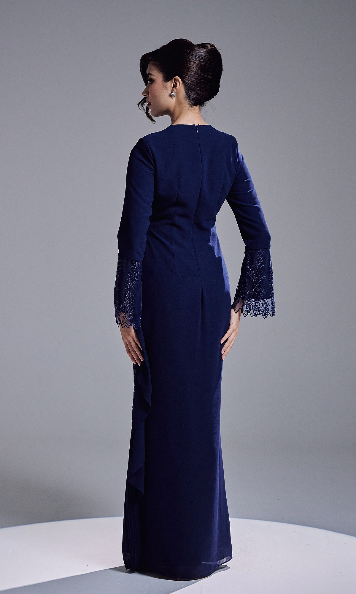 RANIA DRESS - NAVY