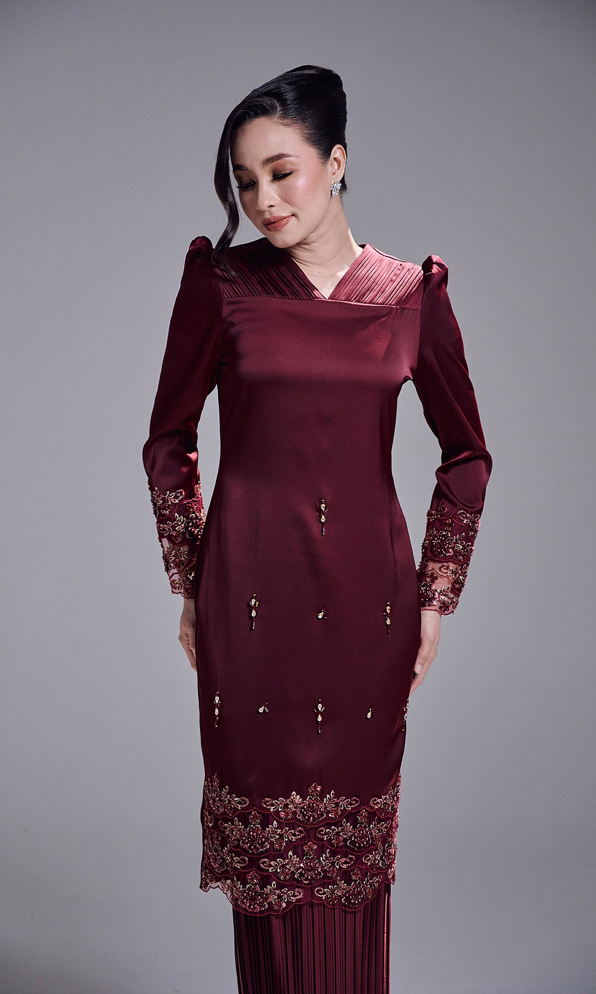 LUNAYA KURUNG - MAROON