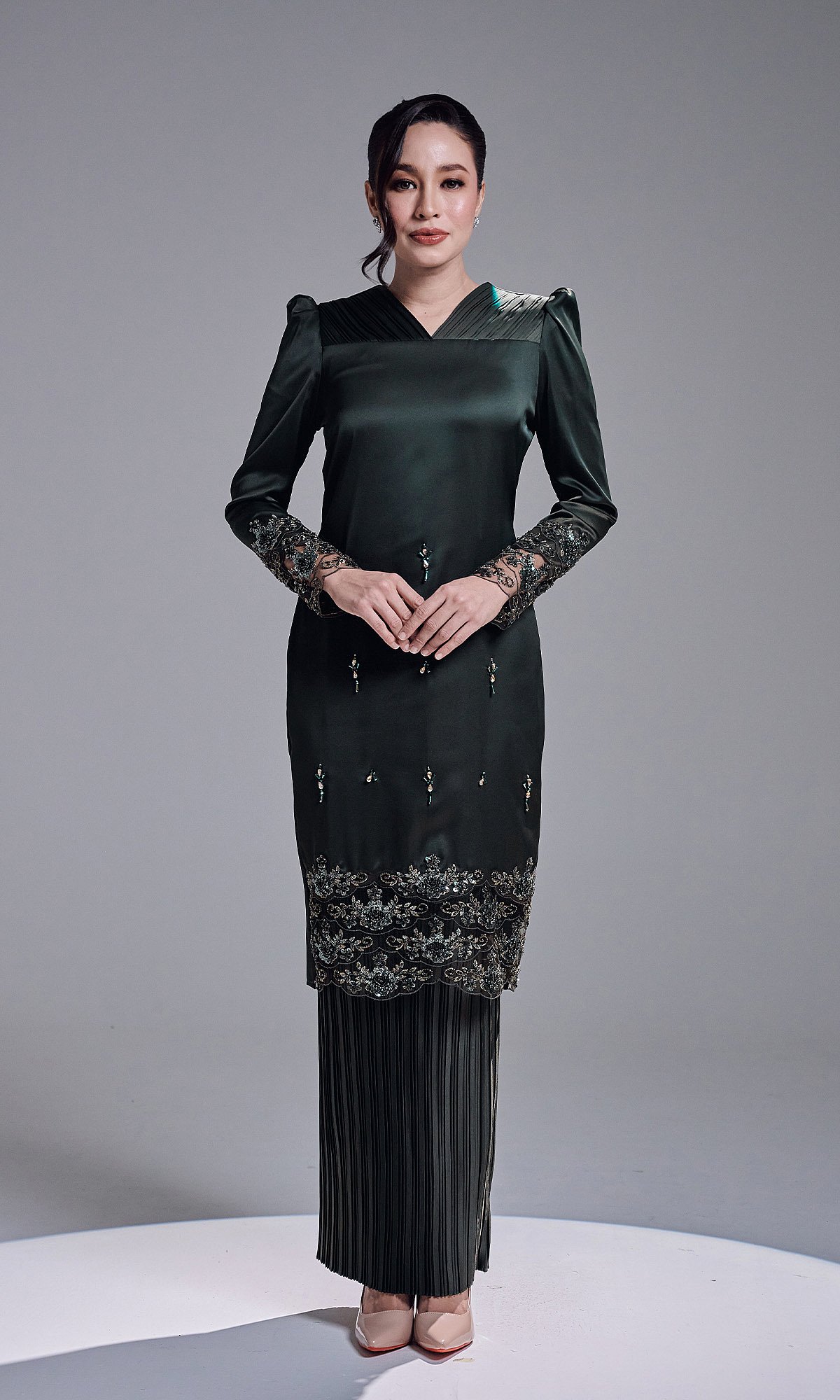 LUNAYA KURUNG - DARK OLIVE
