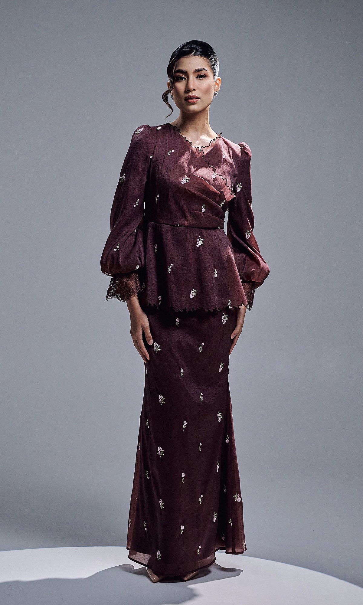 ESMIKA KURUNG - MAHOGANY