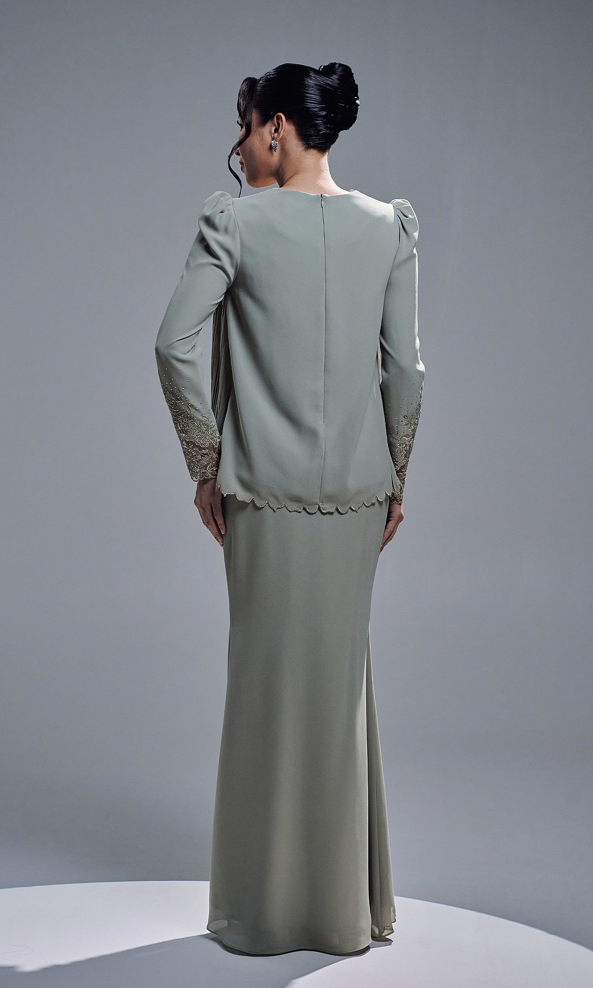 DANIA KURUNG - GEORGIAN GREEN