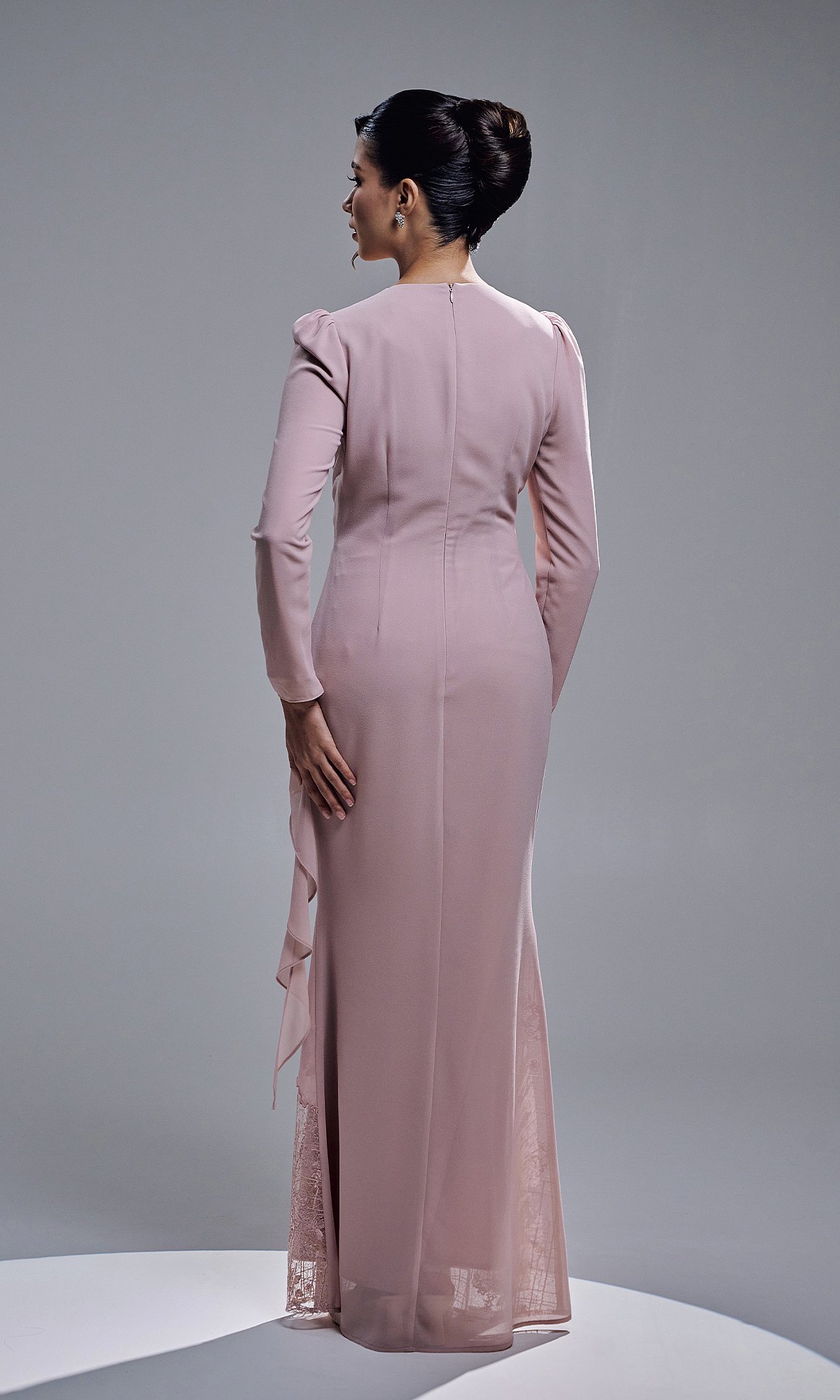 ESTALIA DRESS - BLUSH PINK