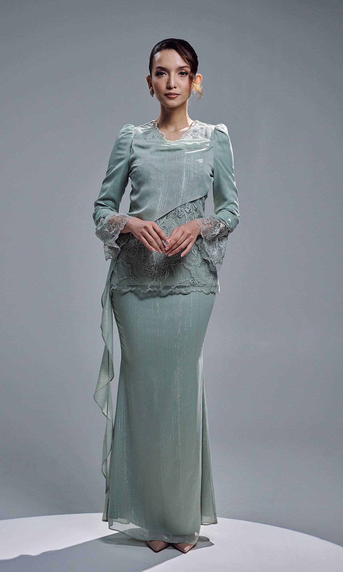 WAIDURI KURUNG - SAGE GREEN