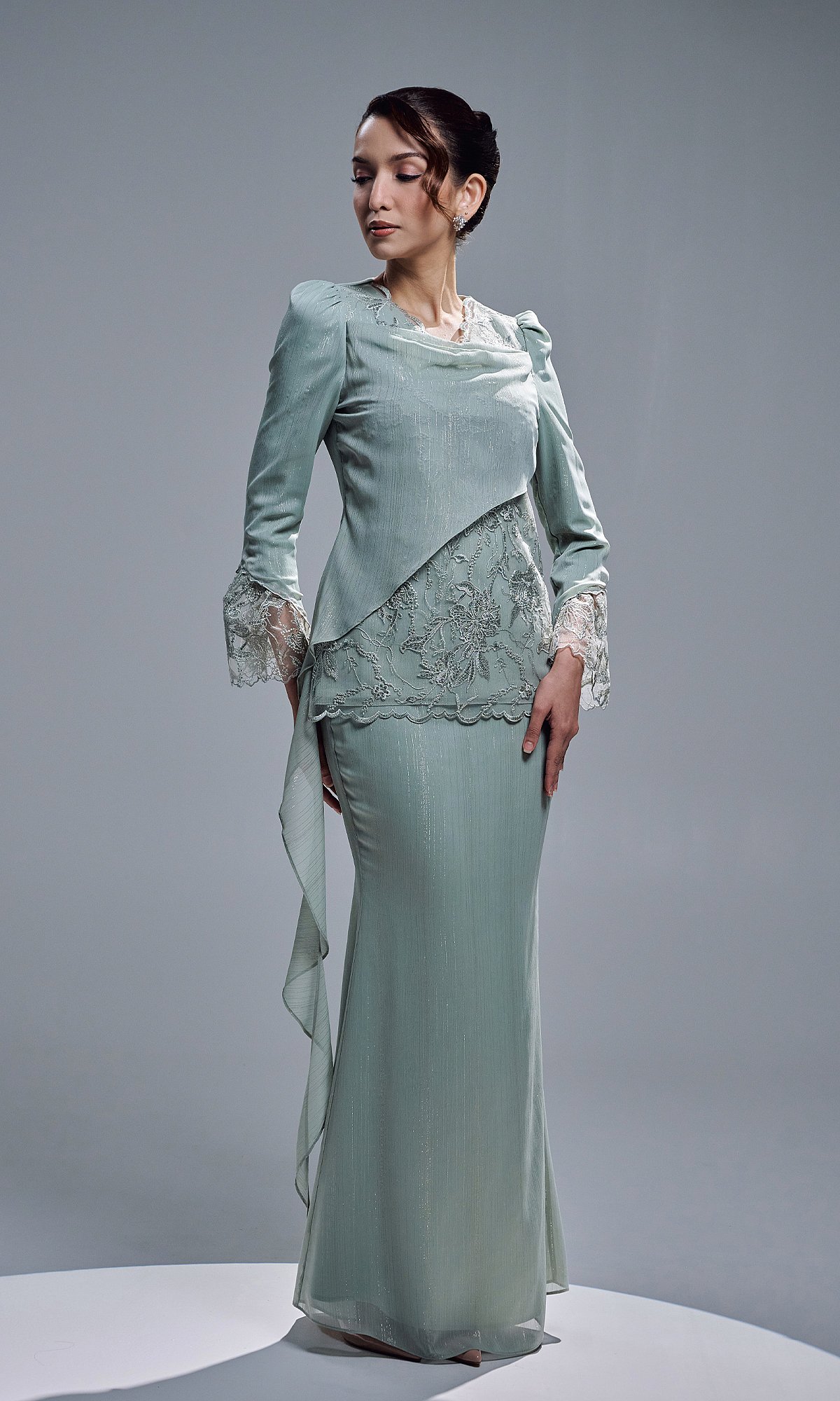 WAIDURI KURUNG - SAGE GREEN