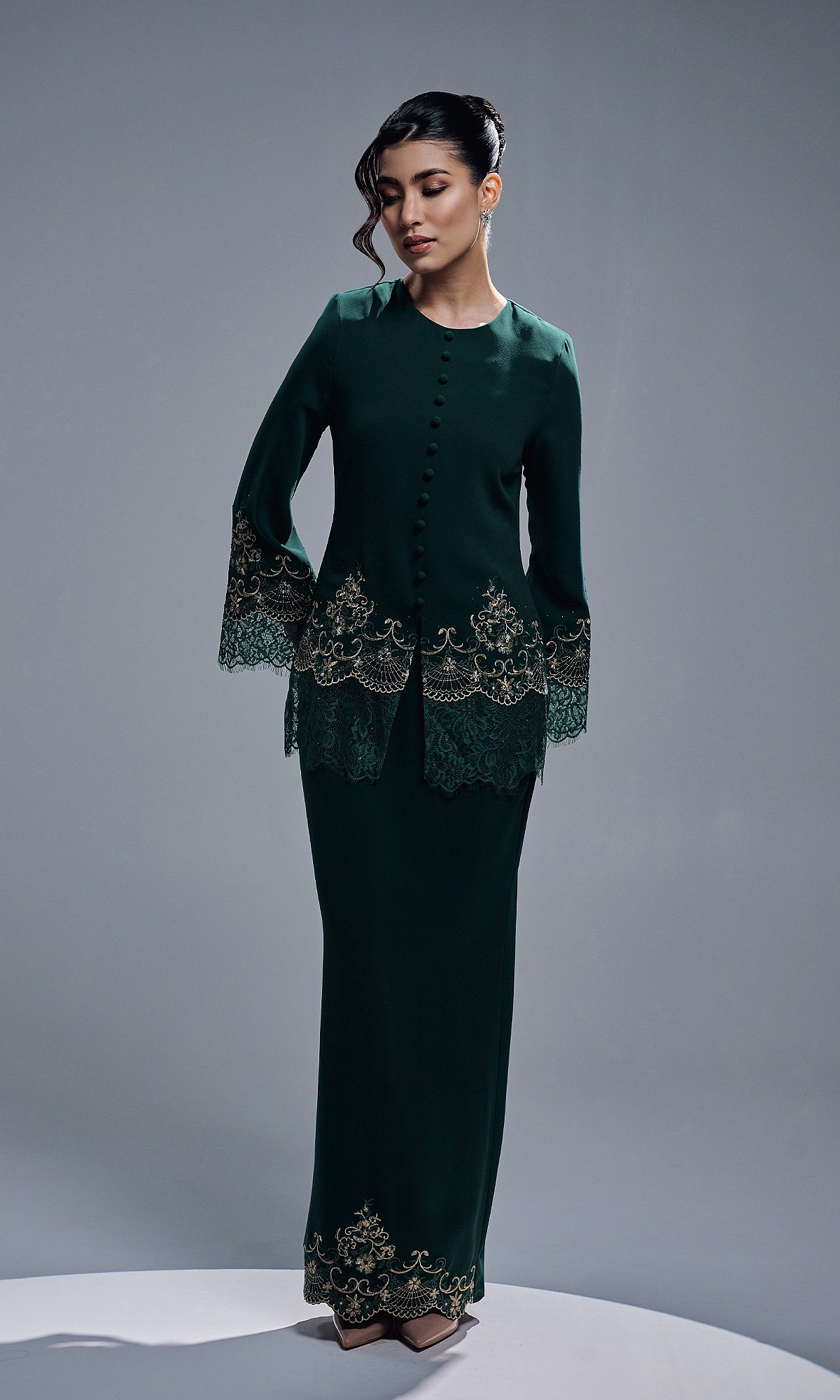 CAMERIA KURUNG - EMERALD