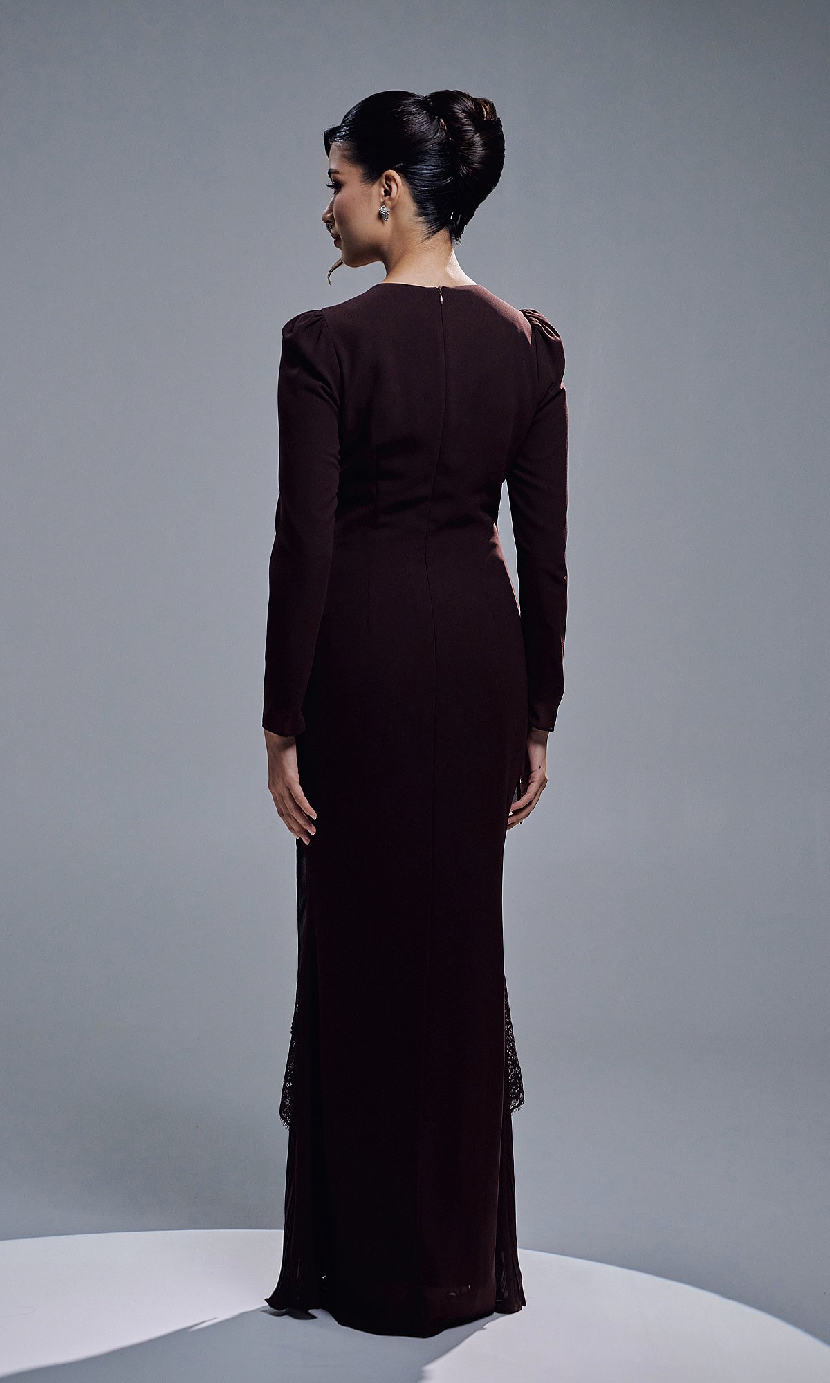 ELIYA DRESS - MAHOGANY