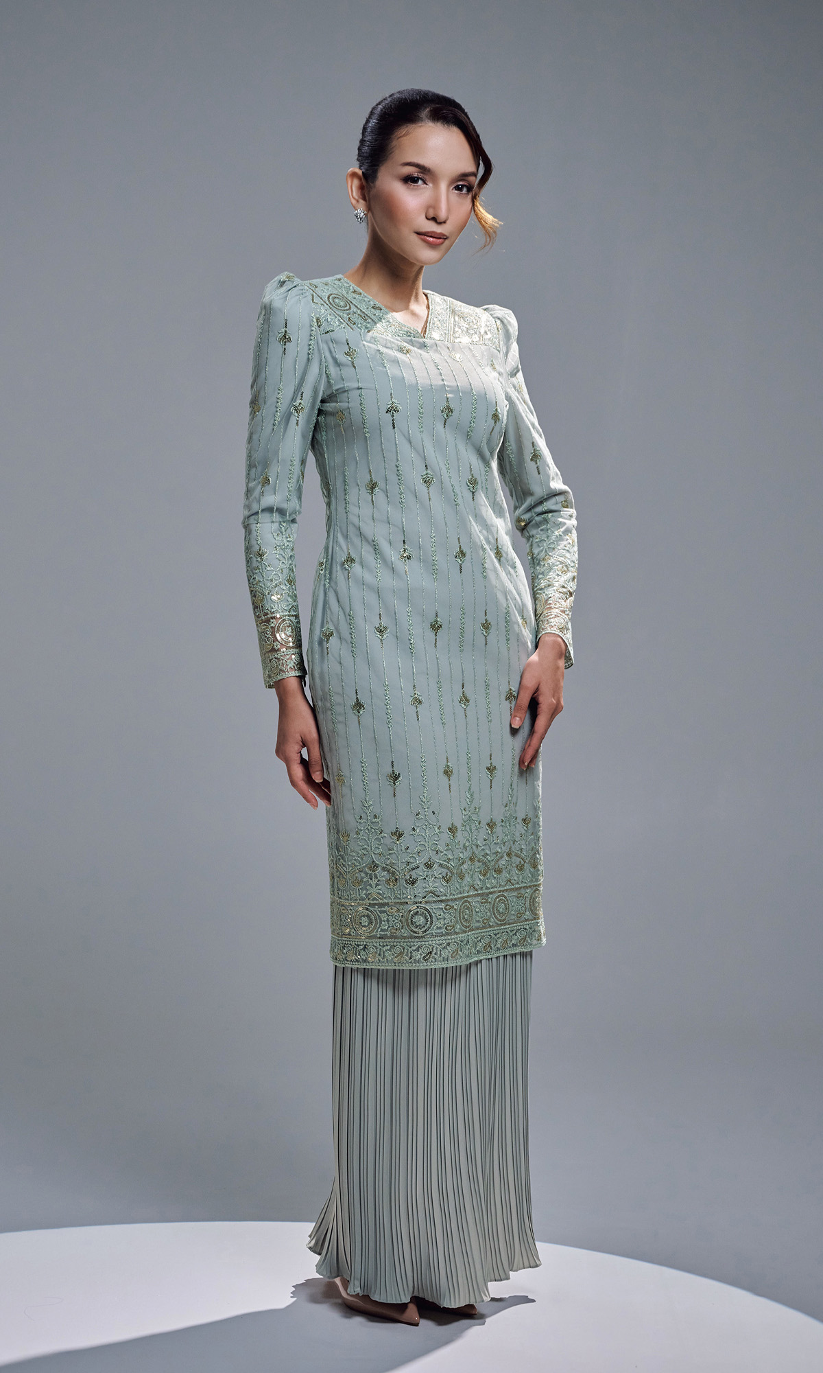 CLARISSA KURUNG - SAGE GREEN