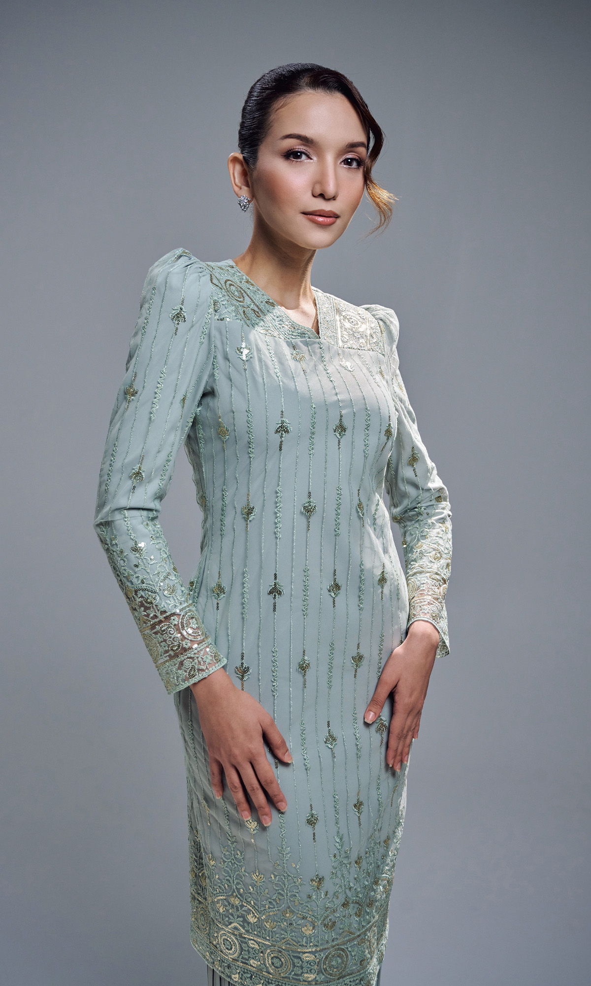 CLARISSA KURUNG - SAGE GREEN