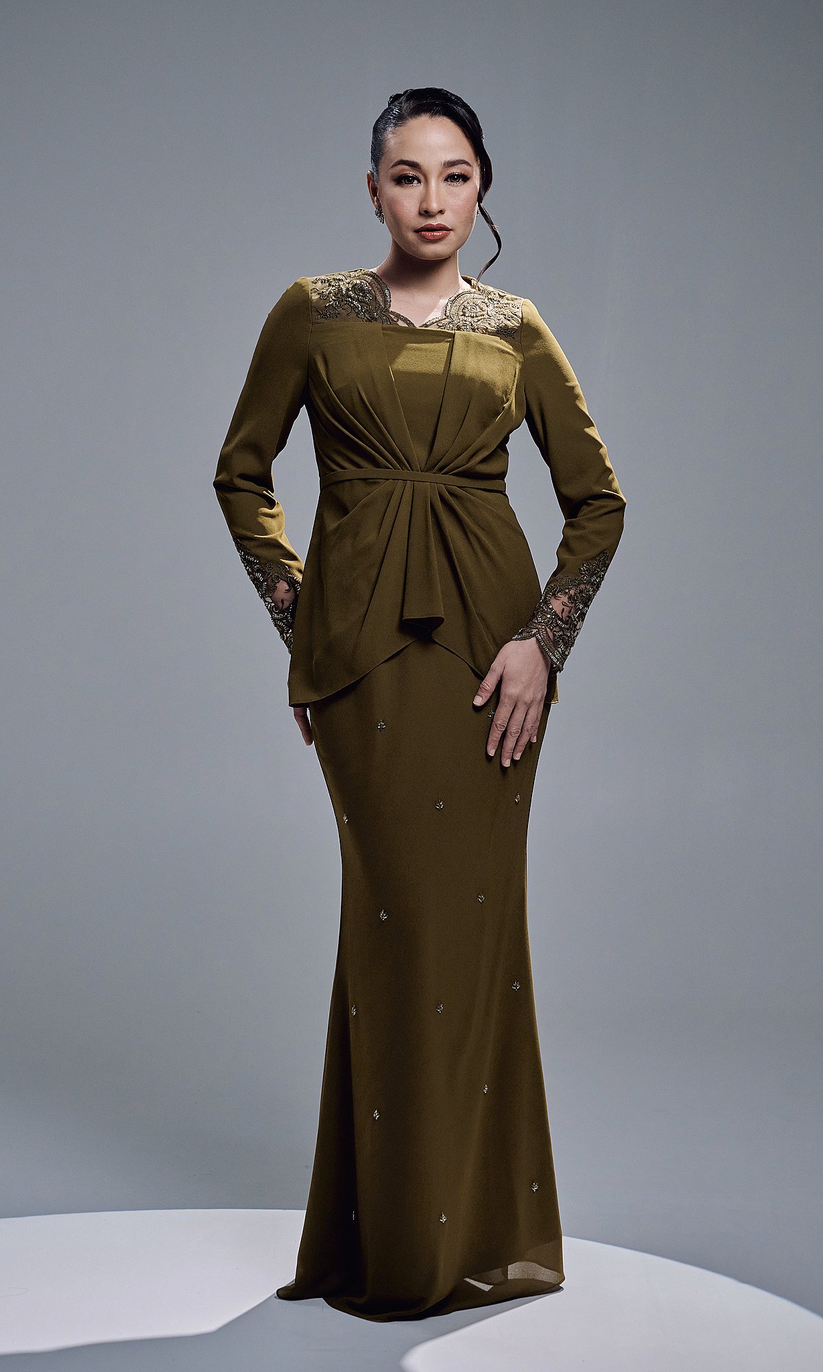 SADEERA KURUNG - OLIVE
