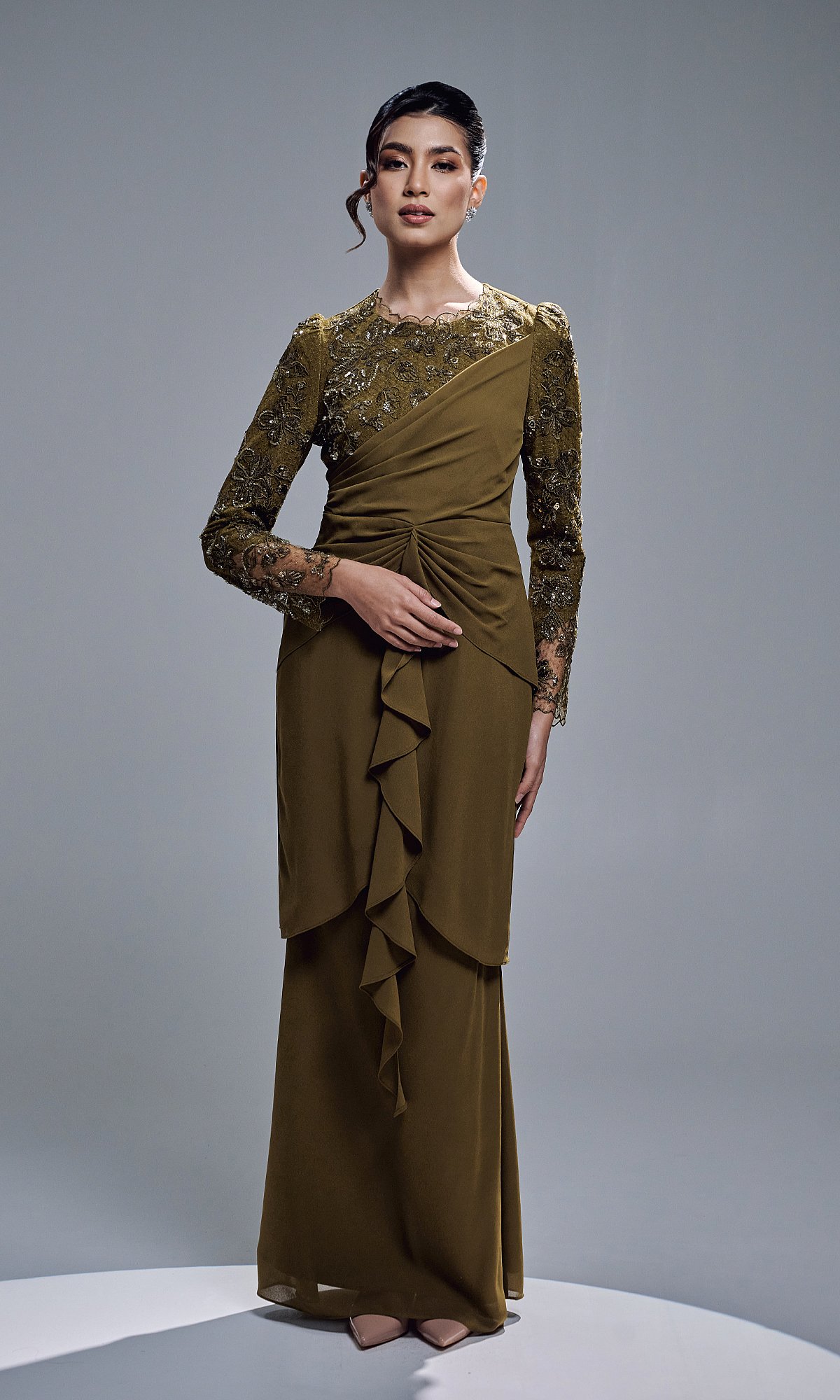 CALIASTA KURUNG - OLIVE