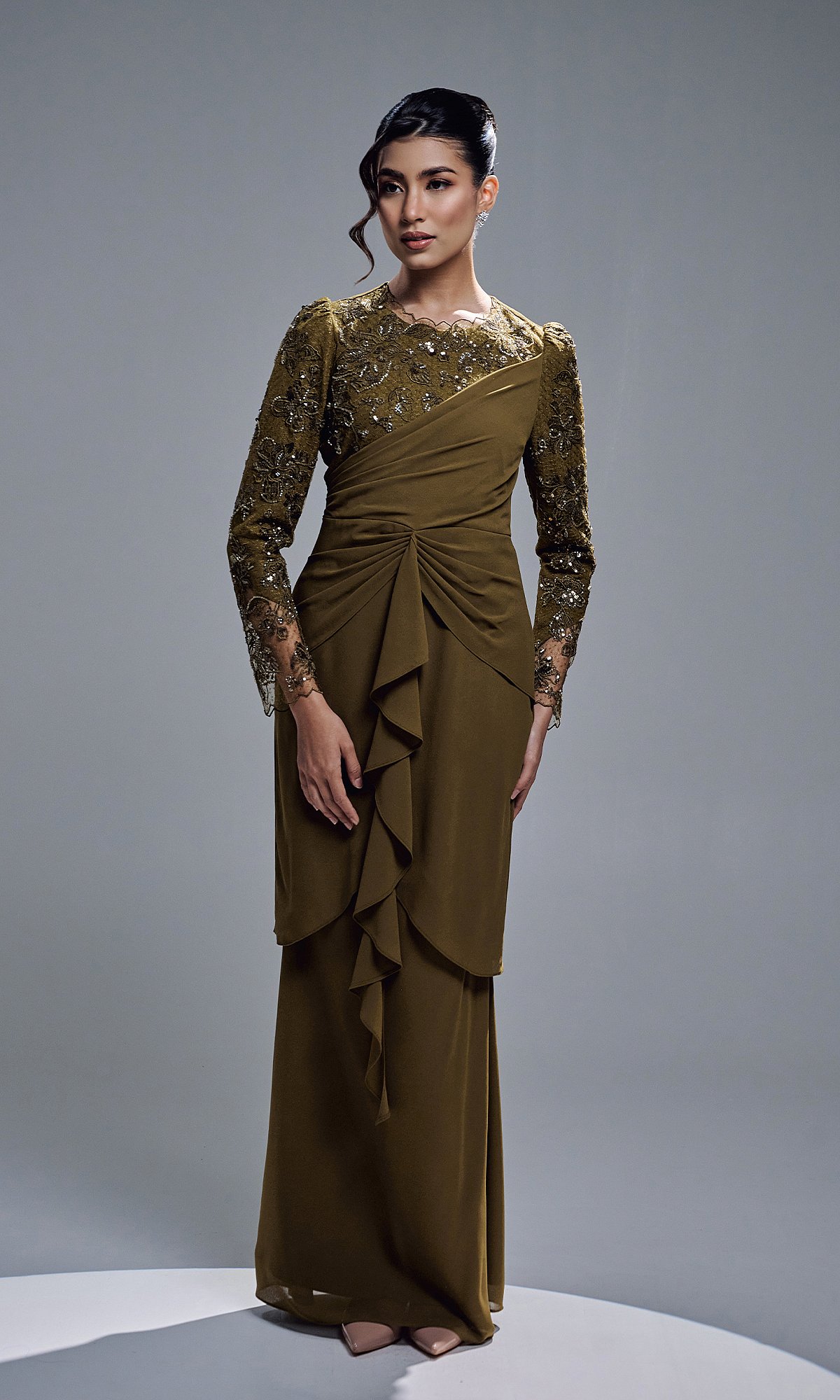 CALIASTA KURUNG - OLIVE