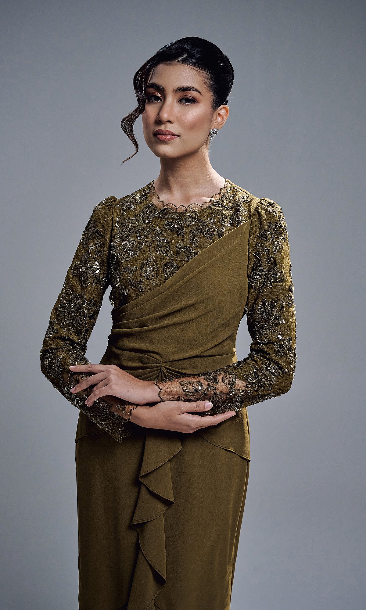 CALIASTA KURUNG - OLIVE