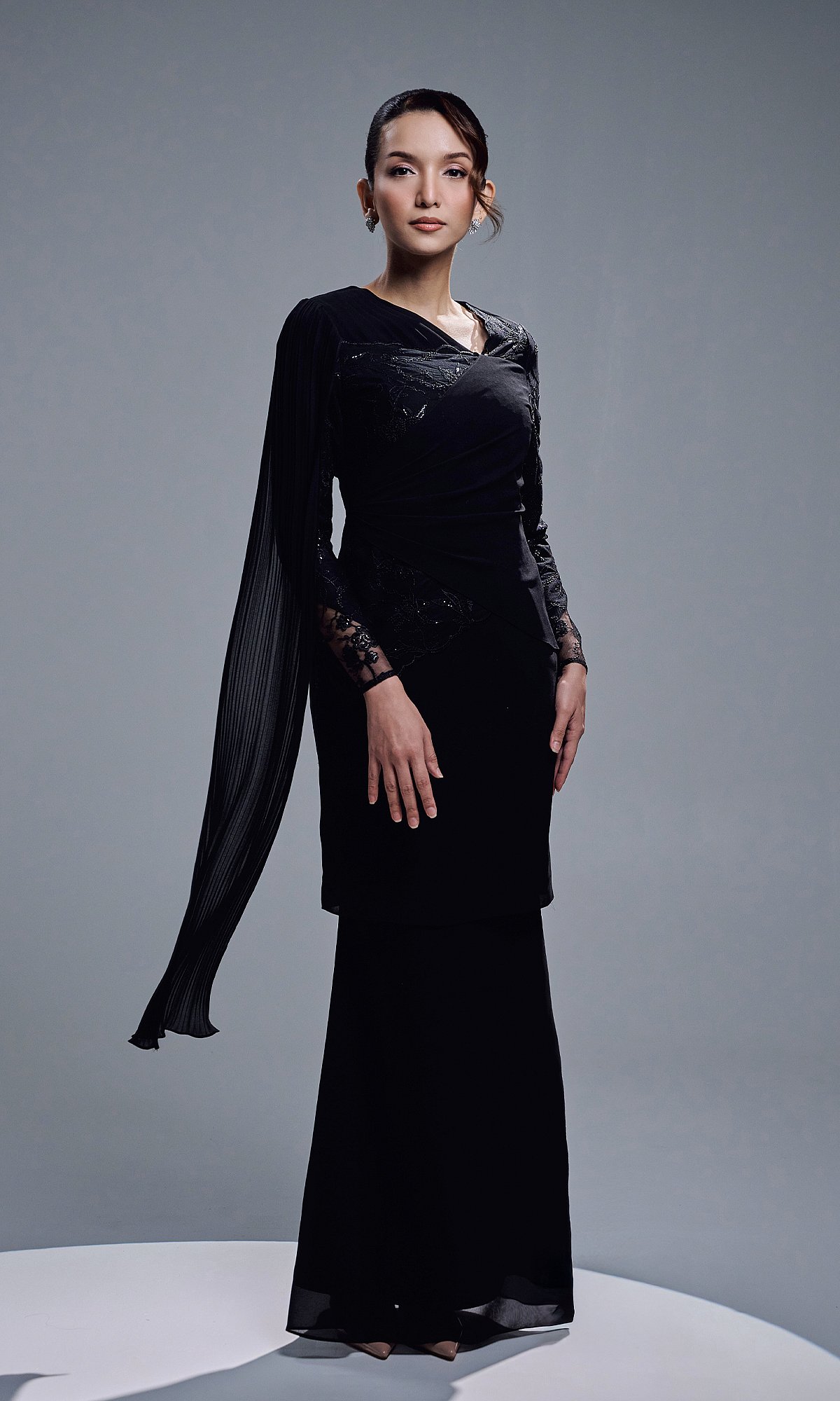 VERIANA KURUNG - BLACK