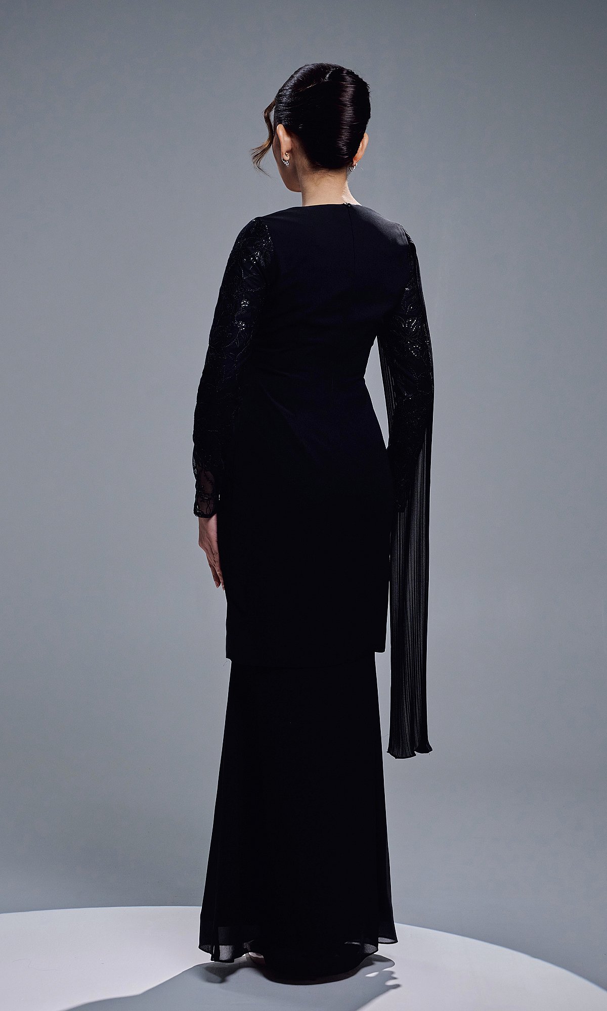 VERIANA KURUNG - BLACK