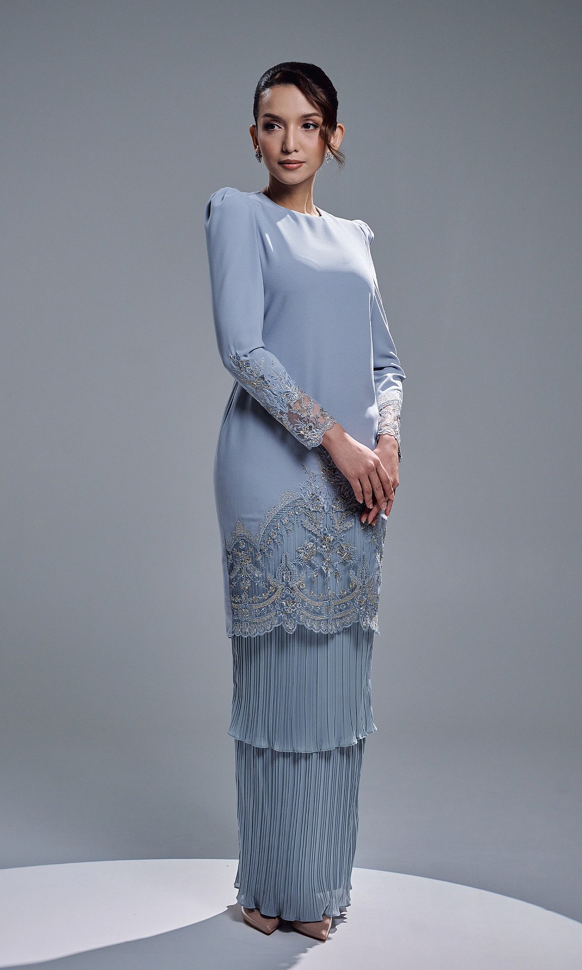 ZENIA KURUNG - BABY BLUE