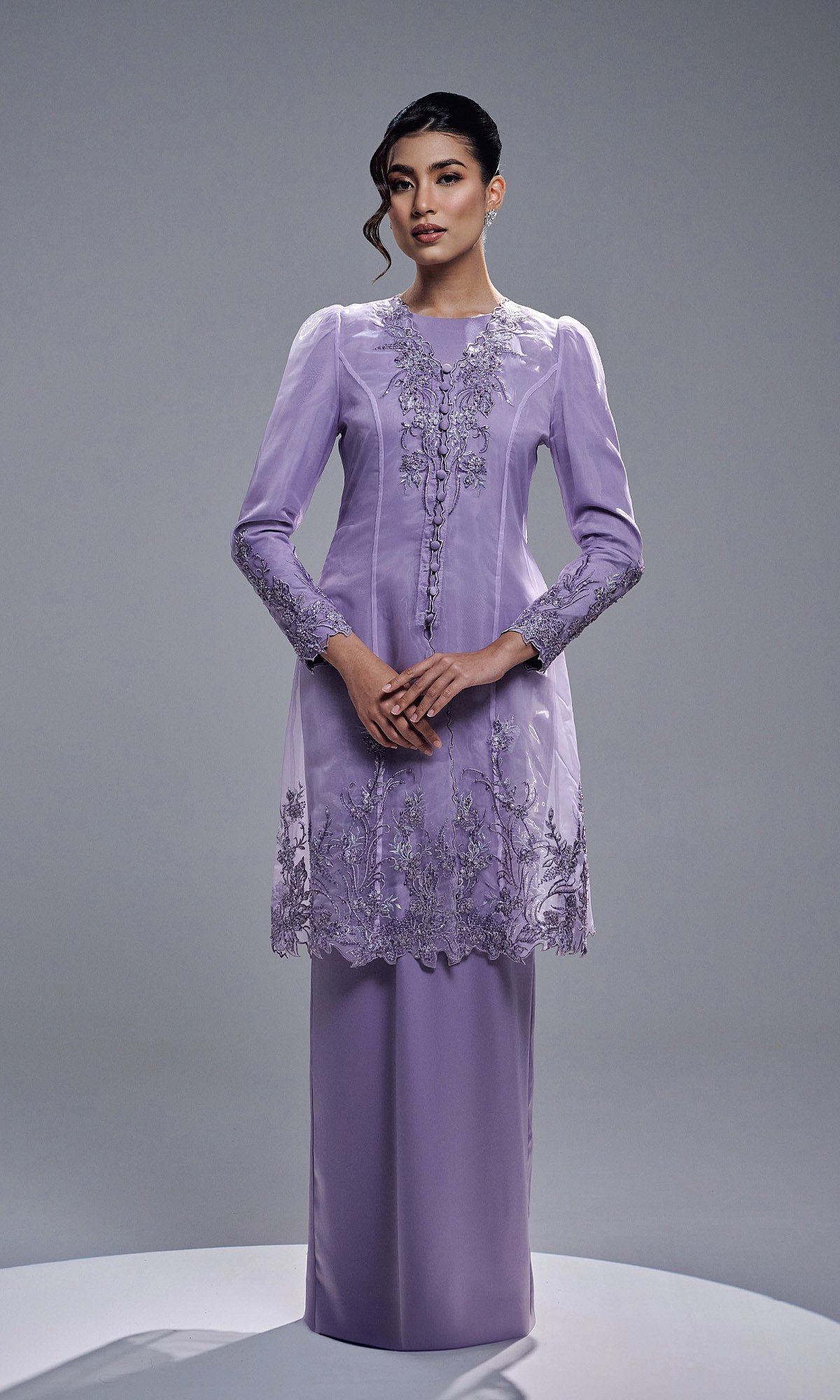 TIARA DRESS - LILAC PURPLE
