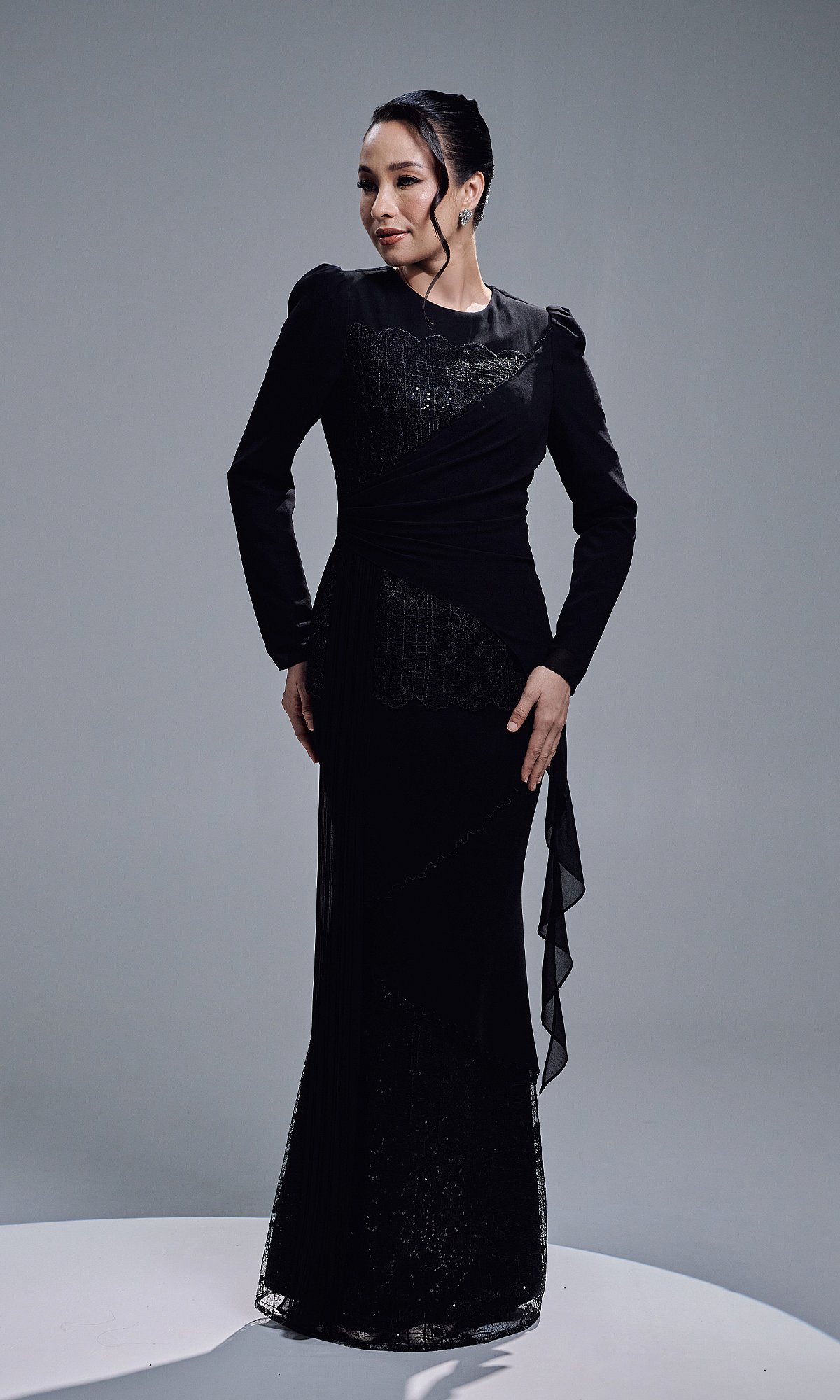 ESTALIA DRESS - BLACK