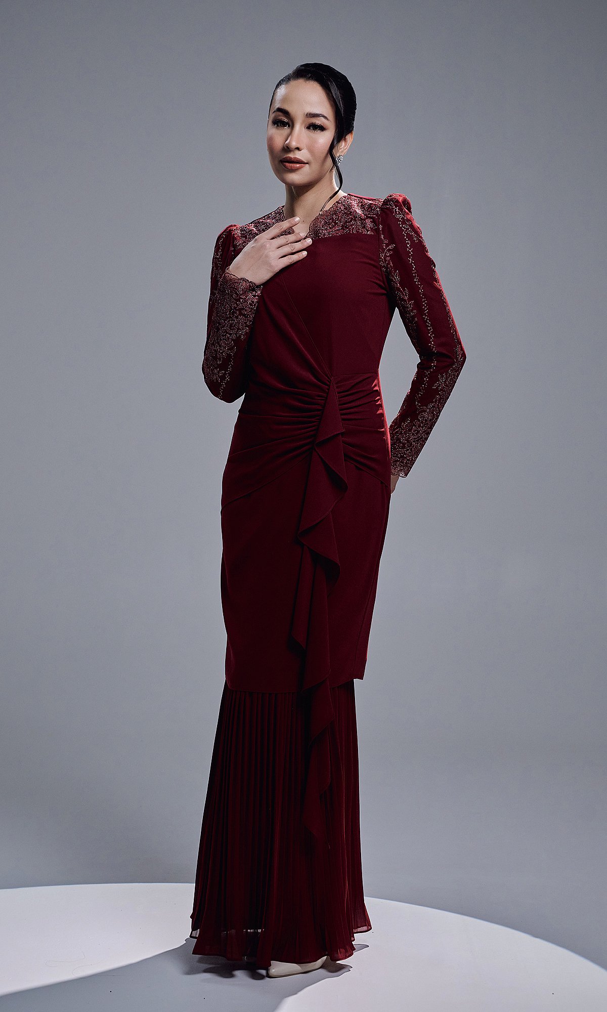 AZURY KURUNG - MAROON