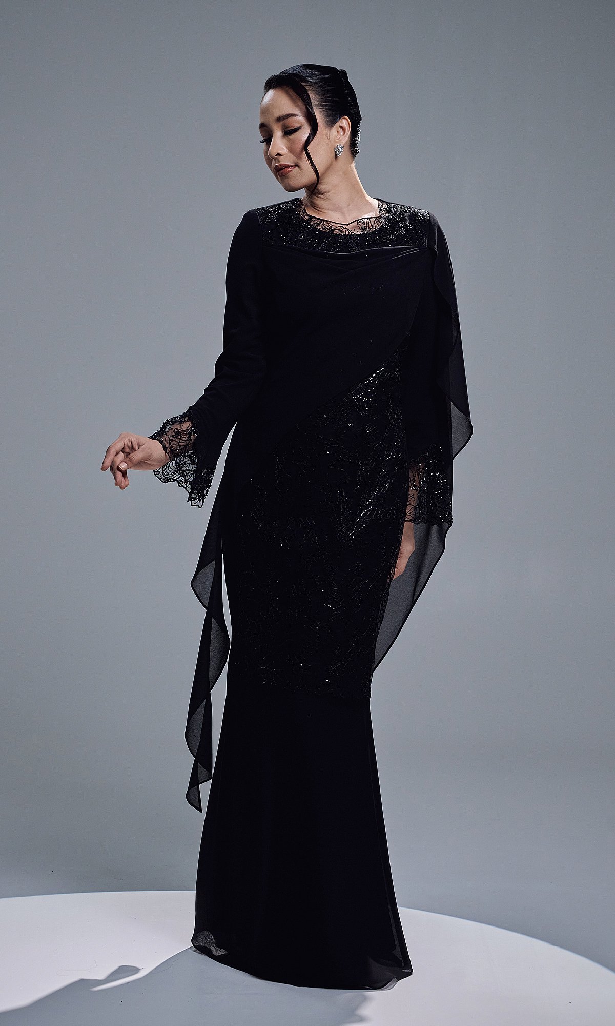 GRACIA DRESS - BLACK