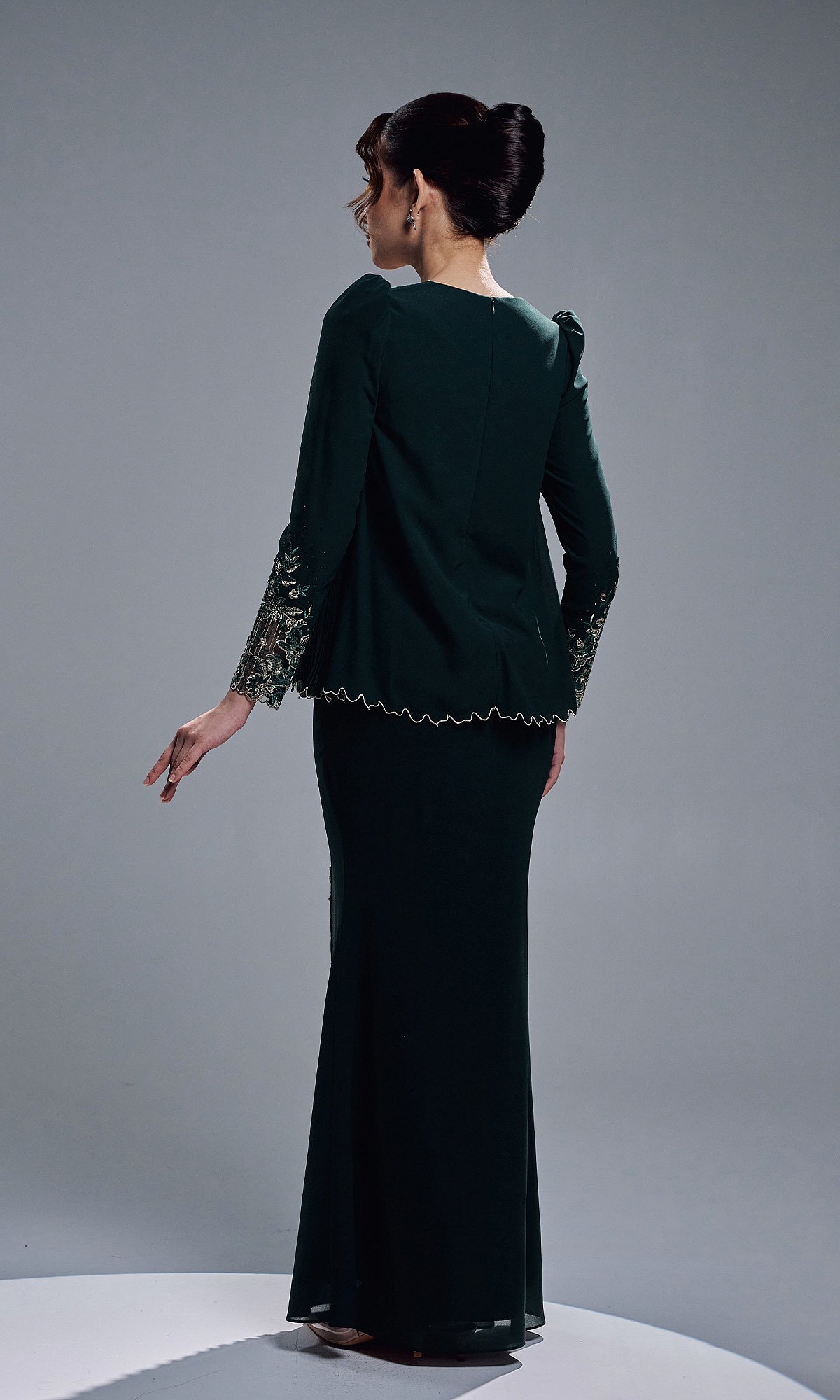 DANIA KURUNG - DARK GREEN