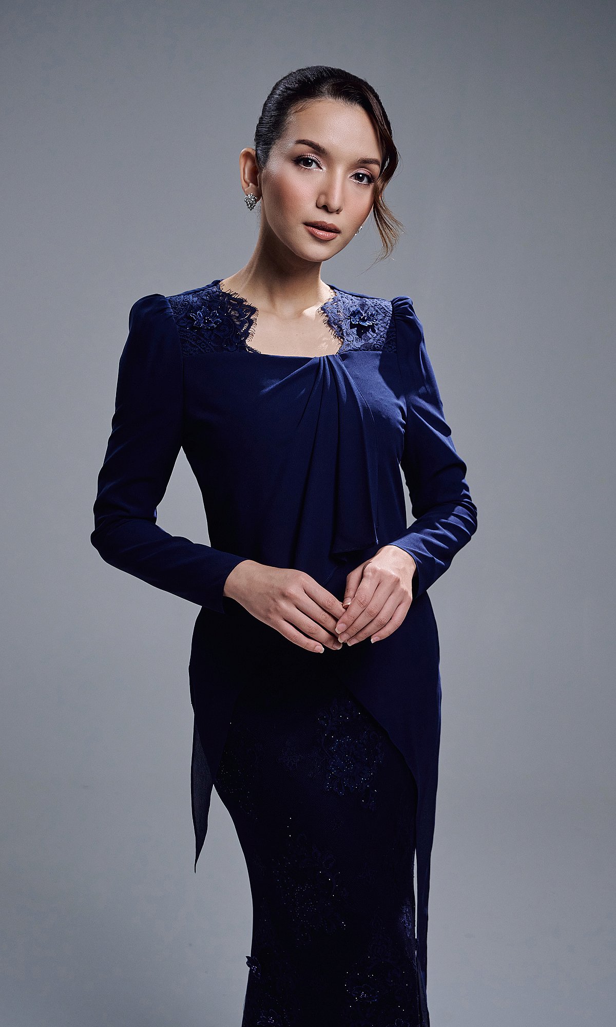 ELIYA DRESS - NAVY