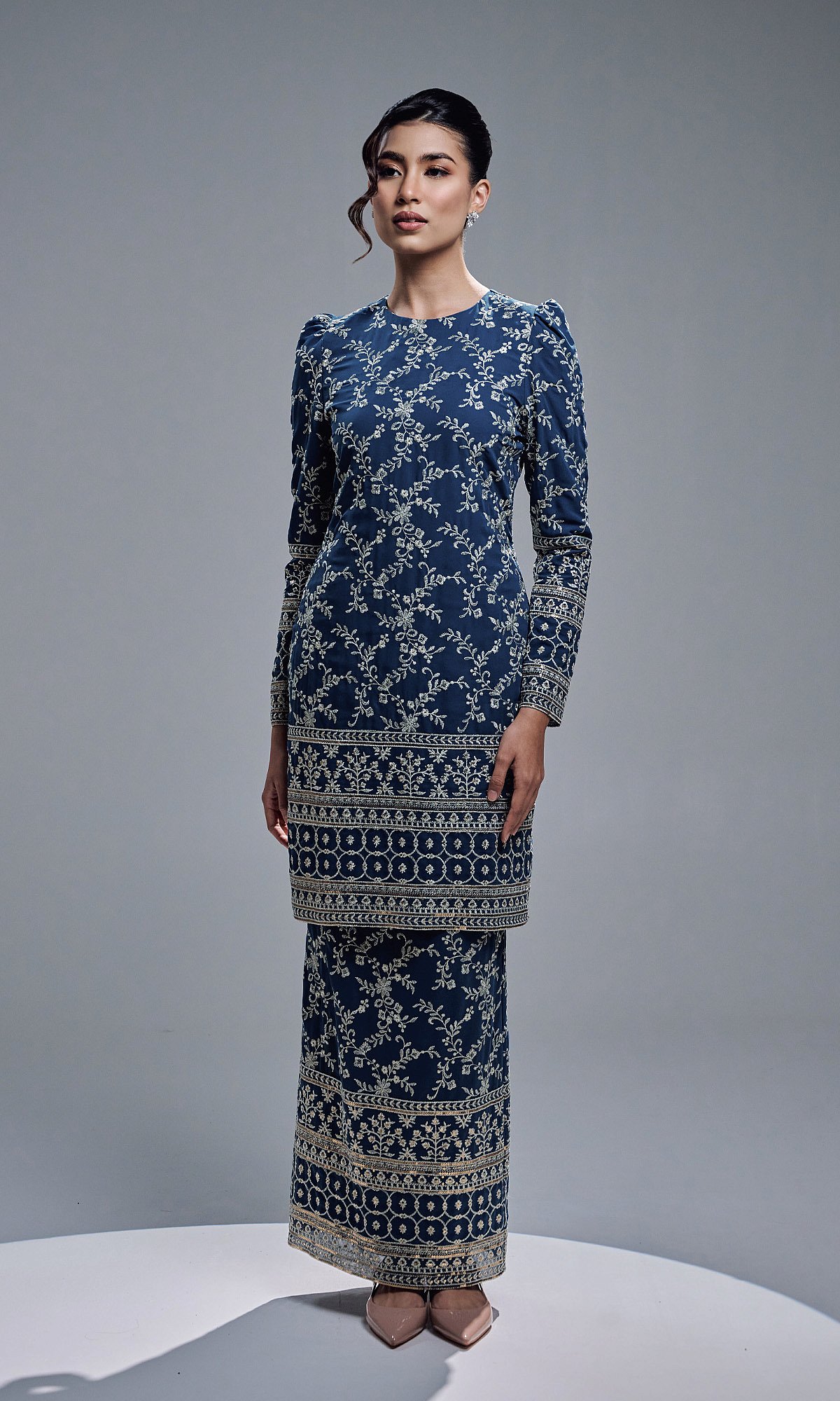 ARISYA KURUNG - TEAL BLUE