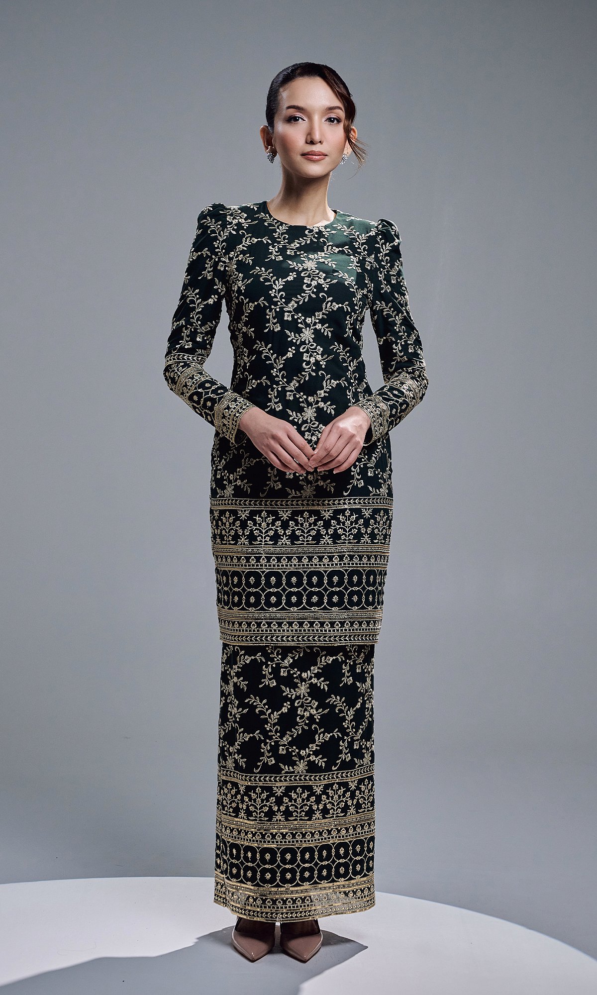 ARISYA KURUNG - DARK GREEN