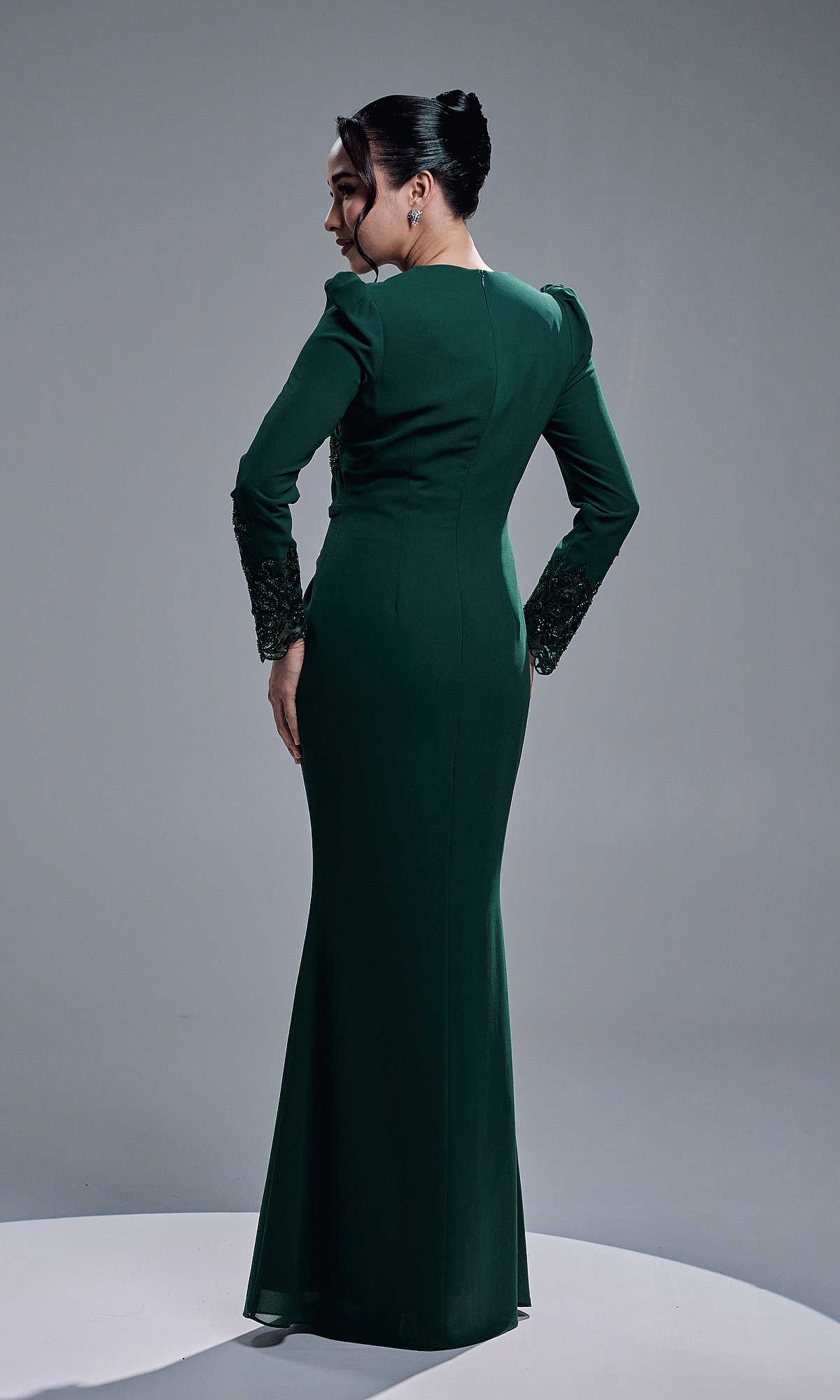 ASRIVIA DRESS - EMERALD