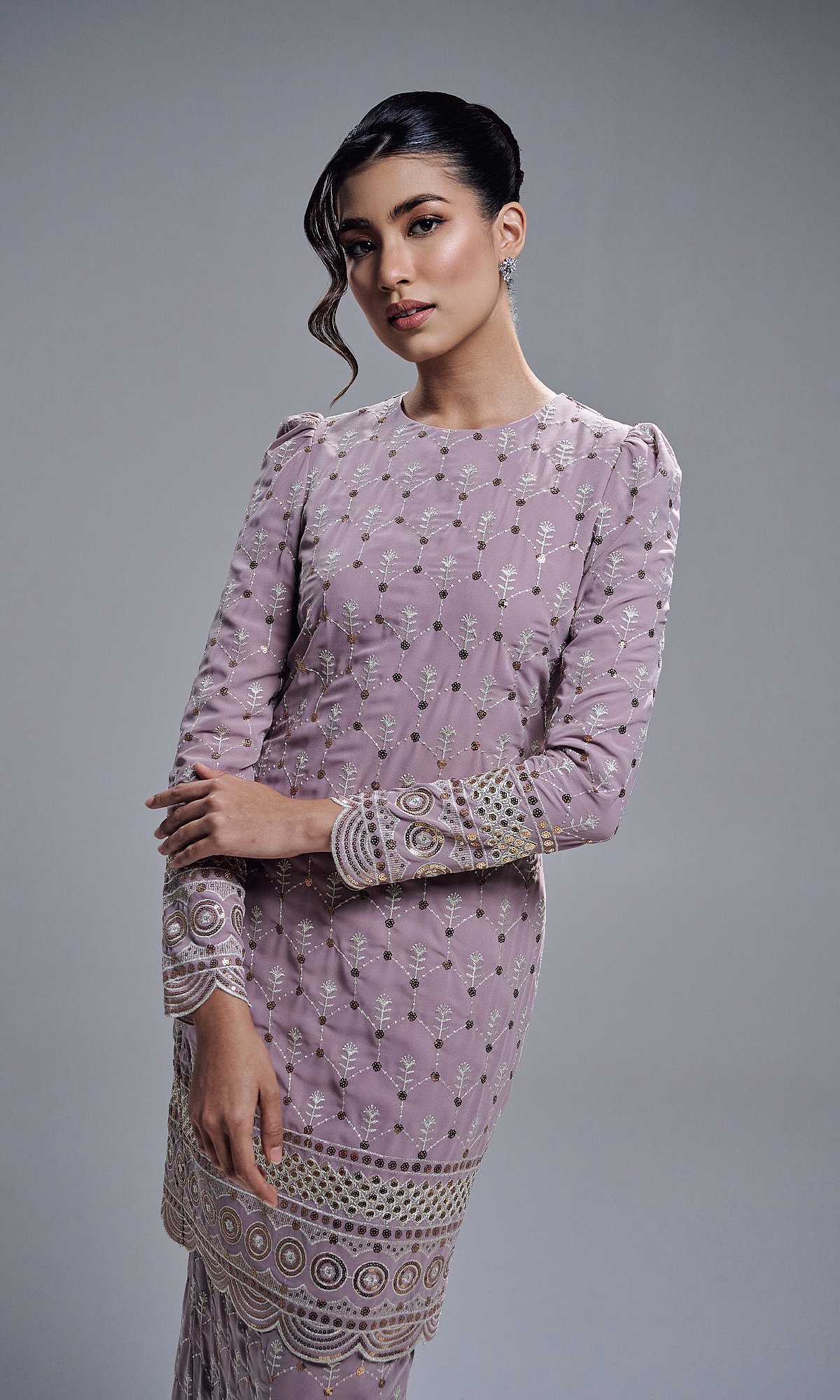 MARAVIA KURUNG - MAUVE BLUSH