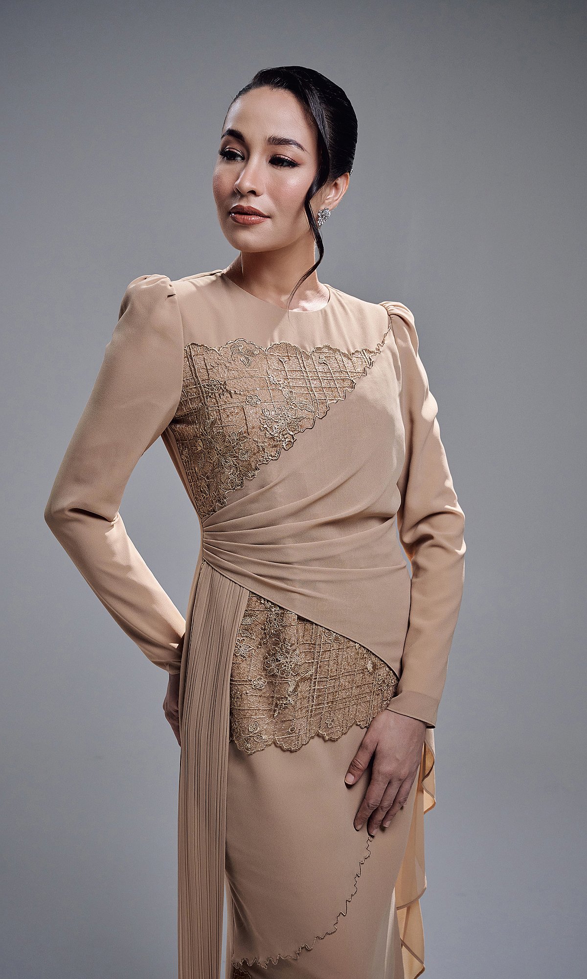 ESTALIA DRESS - GOLD