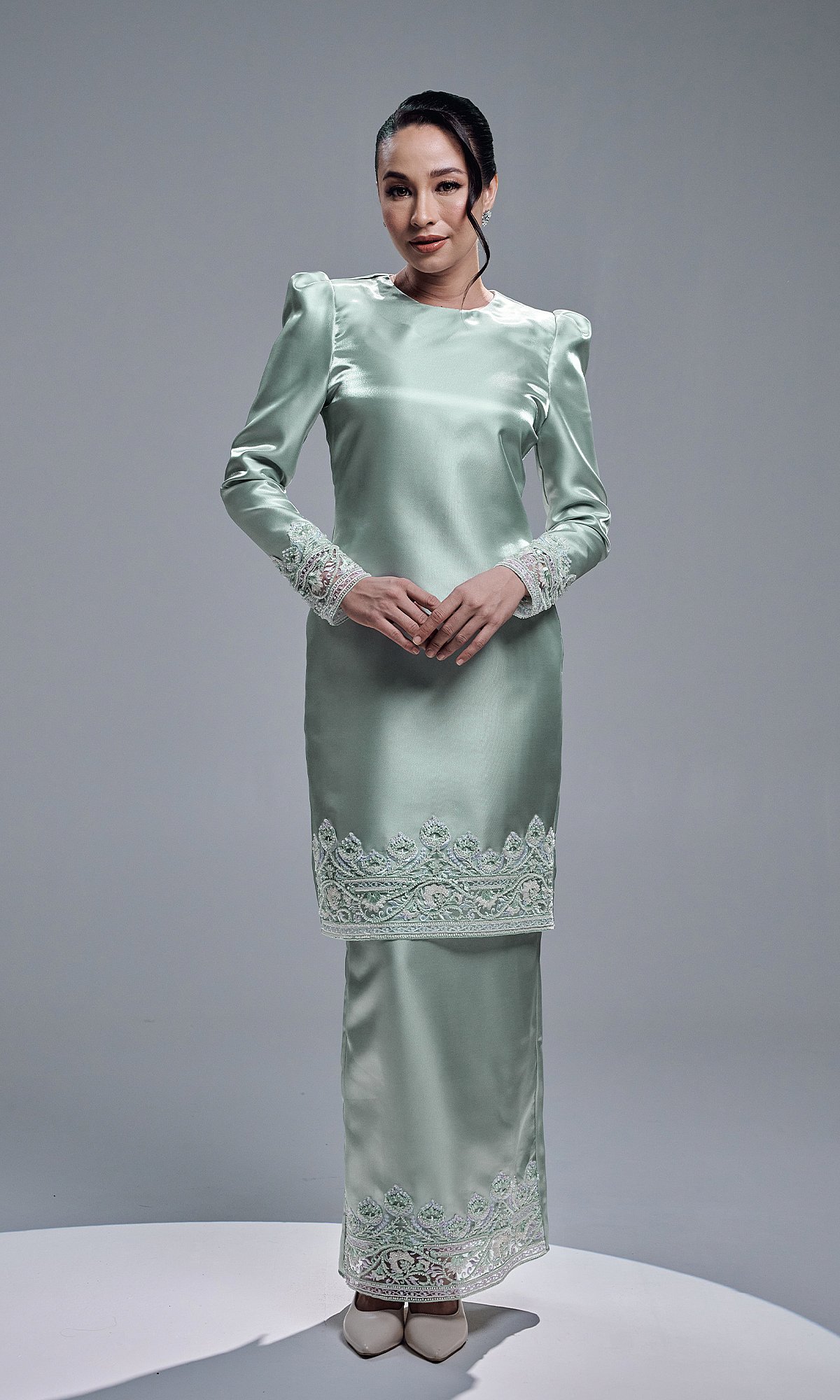 JULEETA KURUNG - SAGE GREEN